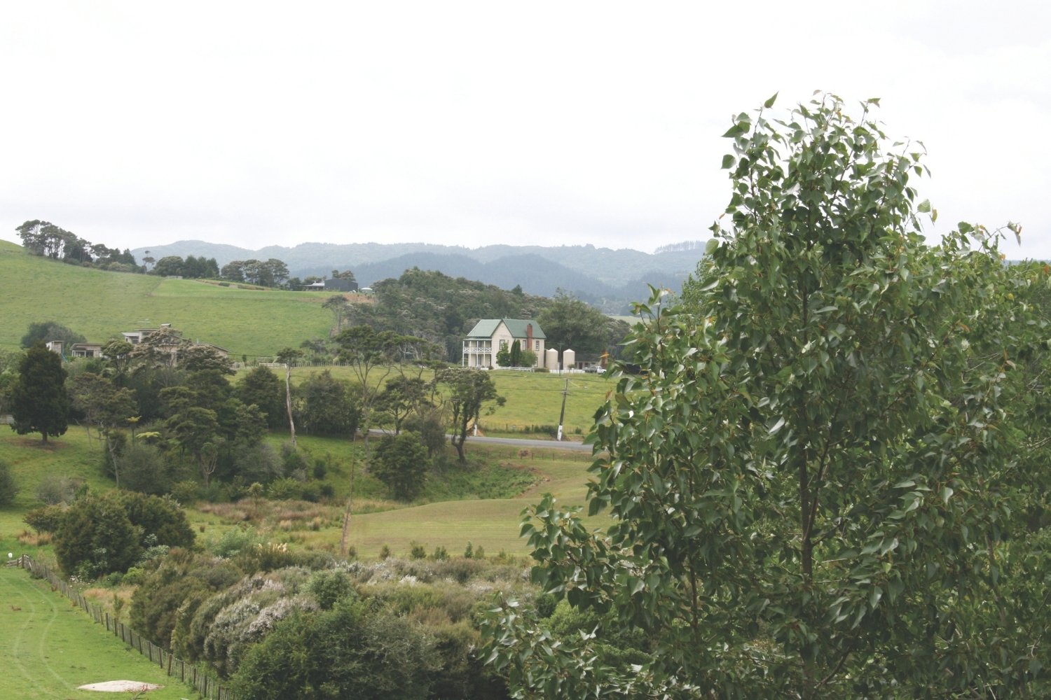 McNicol Homestead, viewed from the Vicarage
