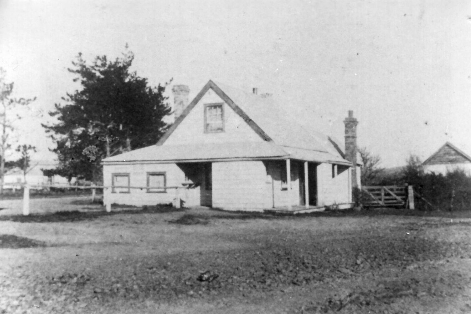 The old Post Office, East Road Cnr, 1860