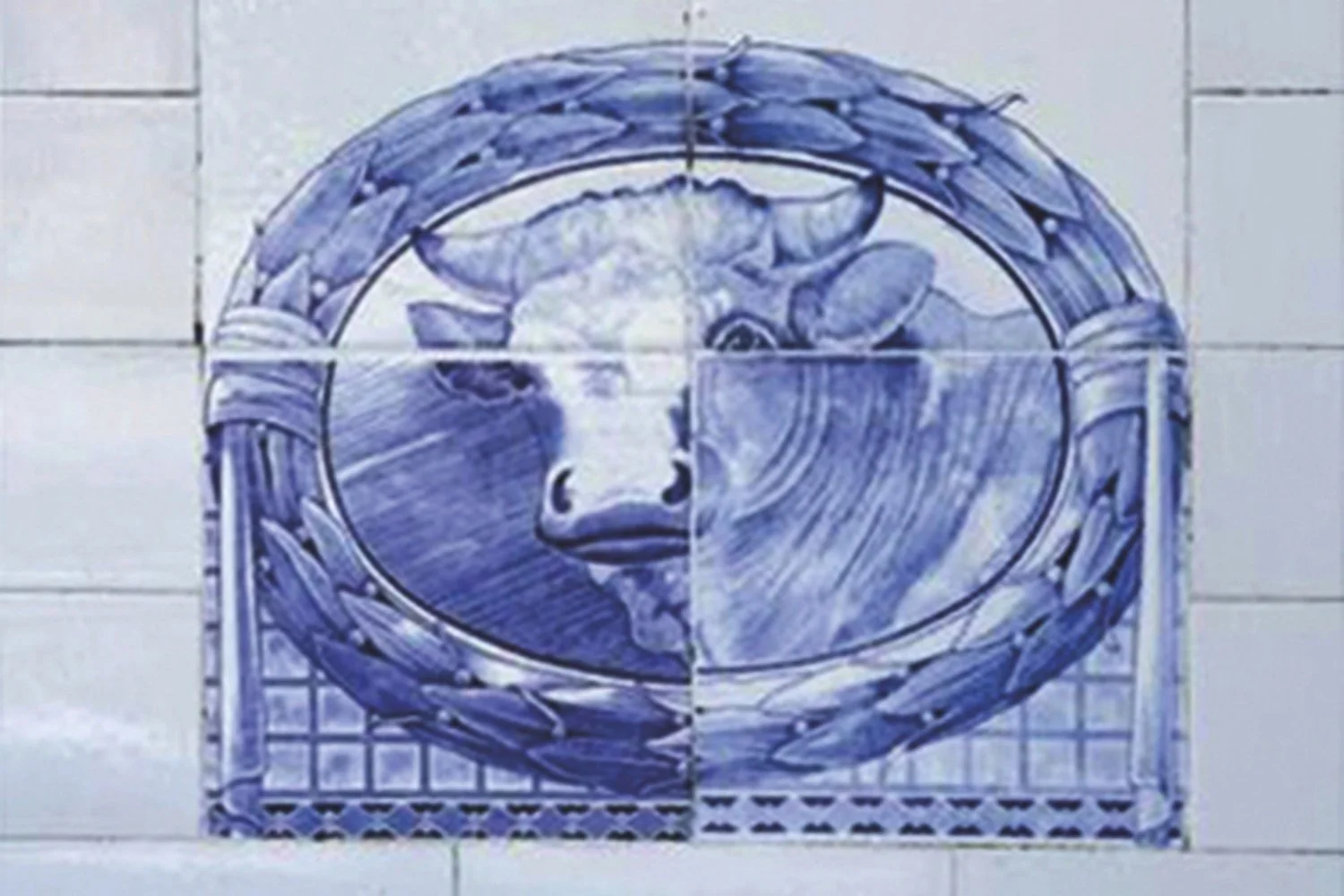 Original butchers tile on Hawthorn &amp; Munro Building