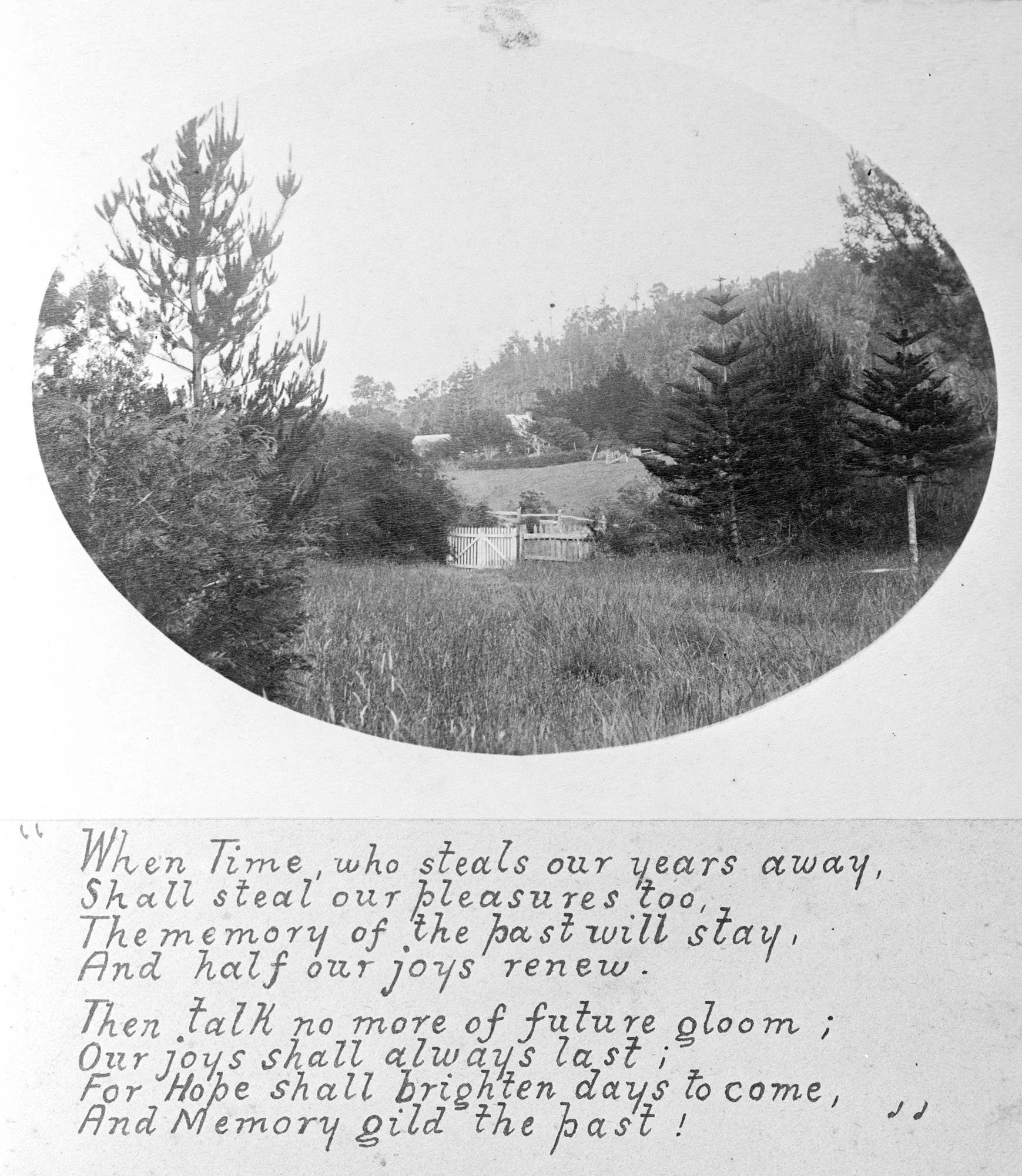 Beckby, viewed from All Soul’s Church circa 1905