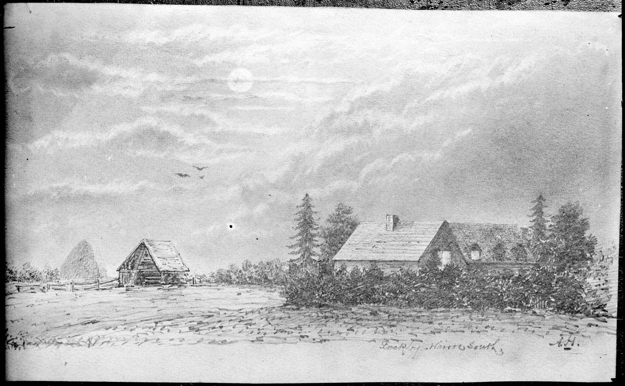 Beckby, William Hampton Thorp’s house, 1882