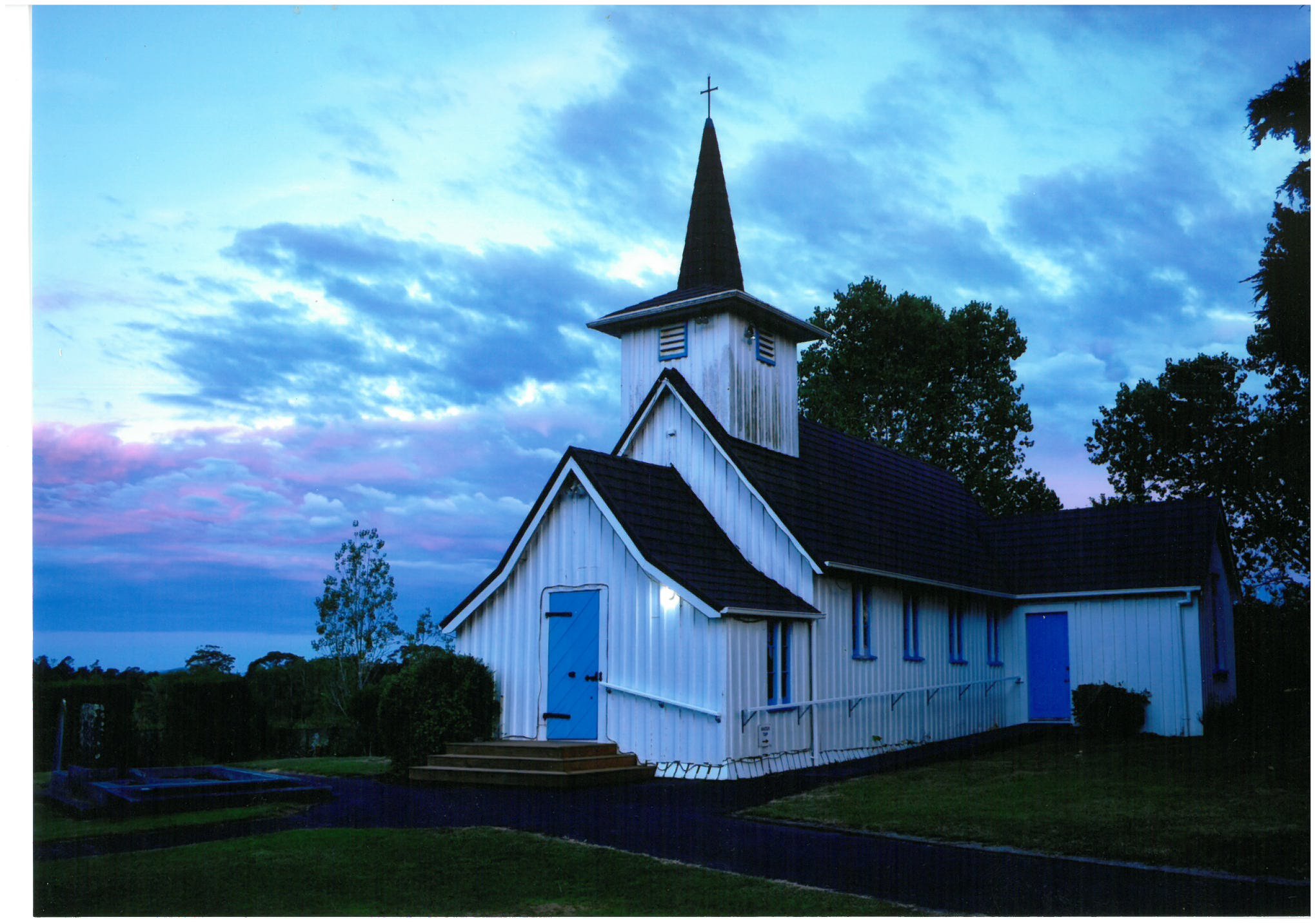 All Souls at dusk