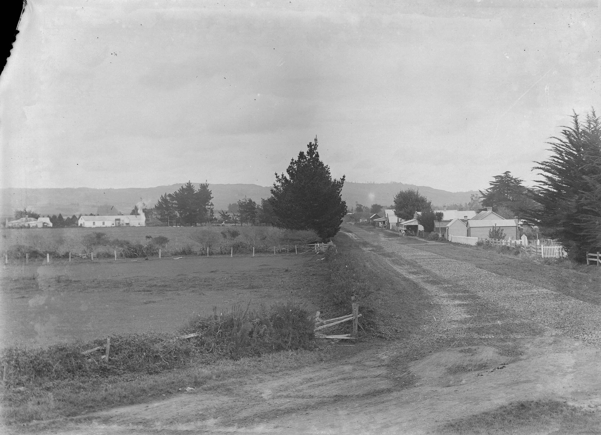 Before: Clevedon Village mainstreet, 1907