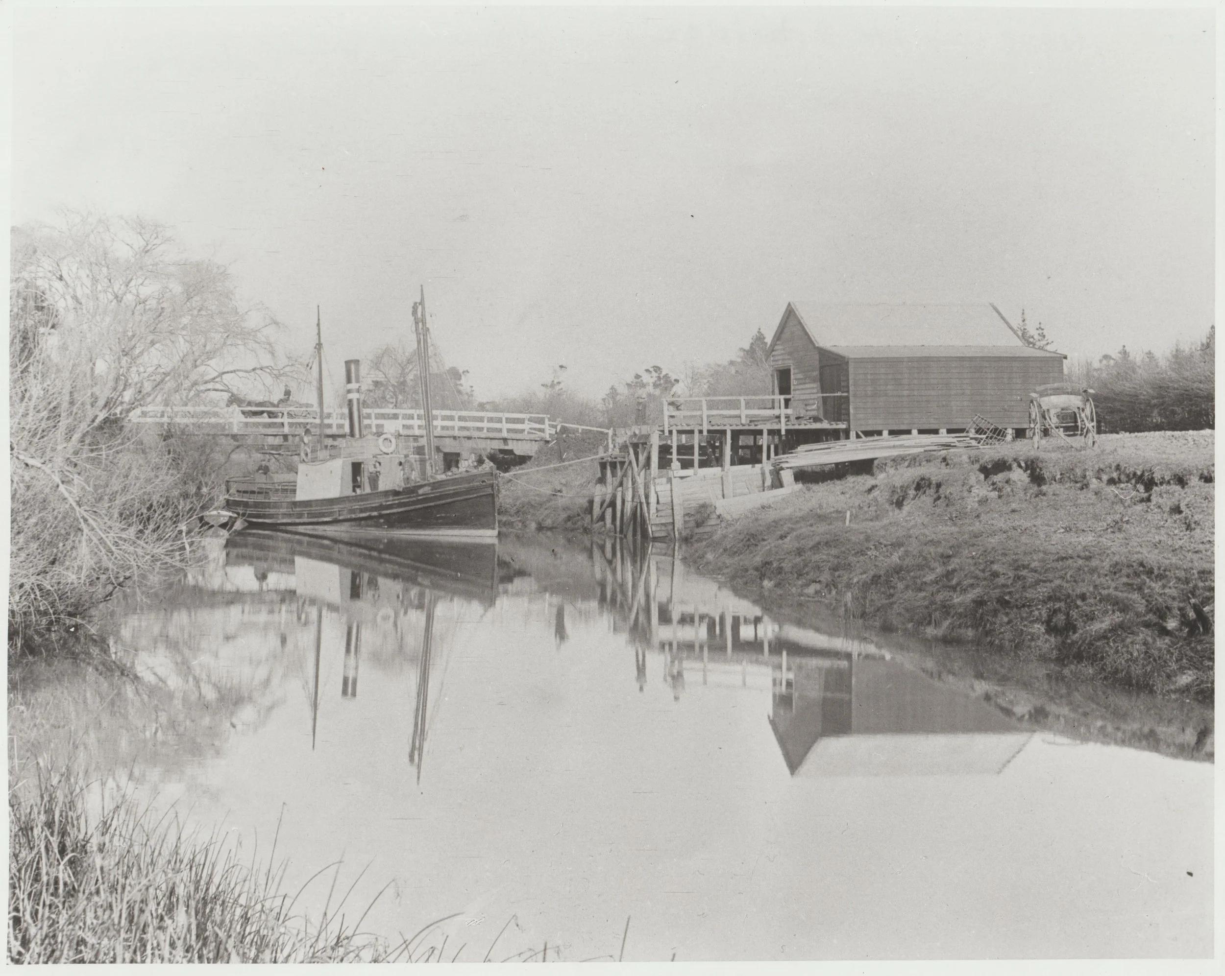 Second Clevedon Wharf Bridge, 1902