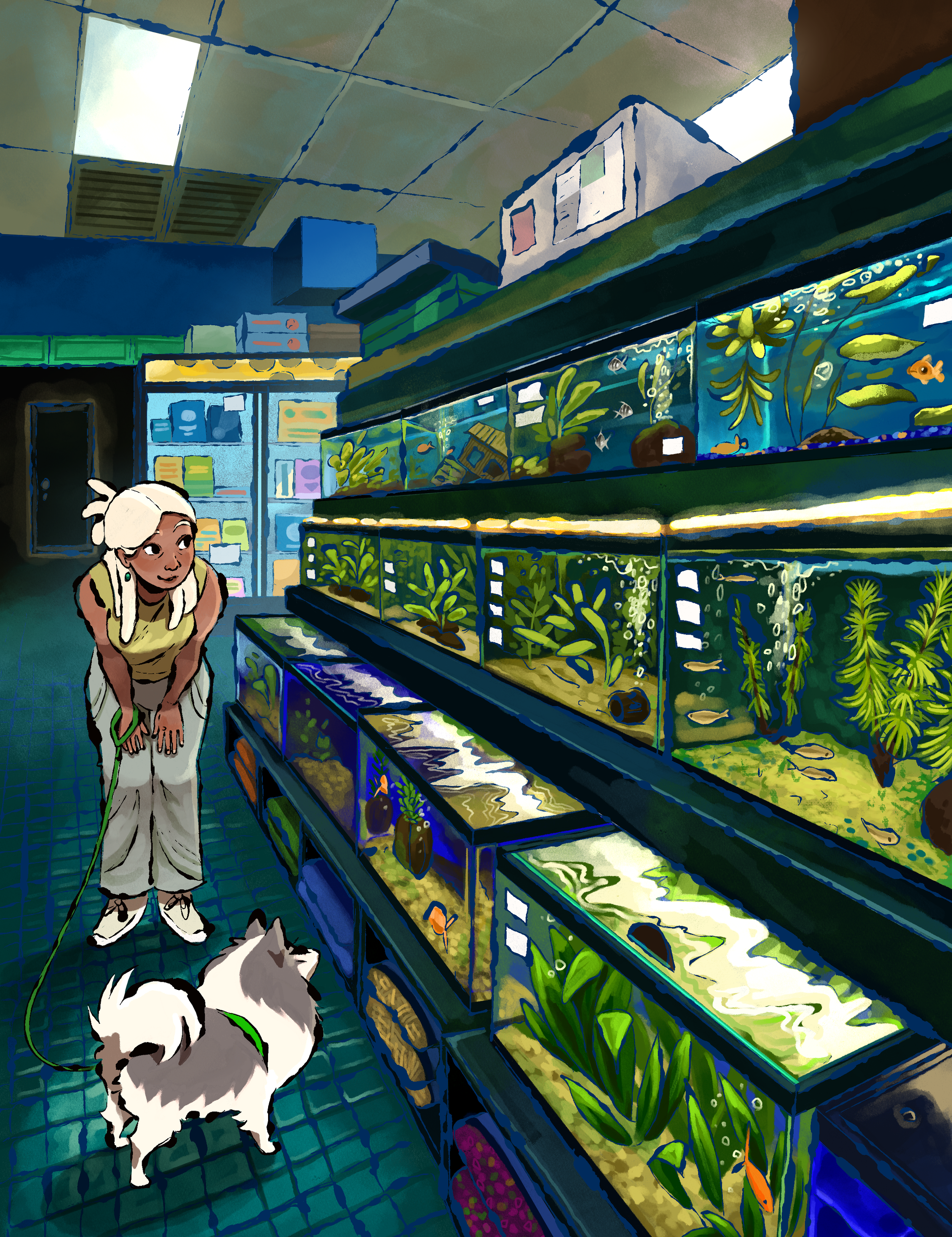 Pet Store Pit Stop
