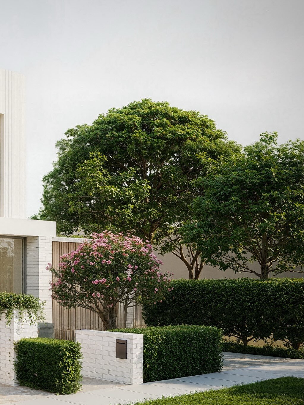 House B redefines dual occupancy as two refined homes that live in harmony.
A two-storey design with four bedrooms, multiple living zones, and a soaring central void filled with light. Seamless transitions to outdoor entertaining areas, a private poo