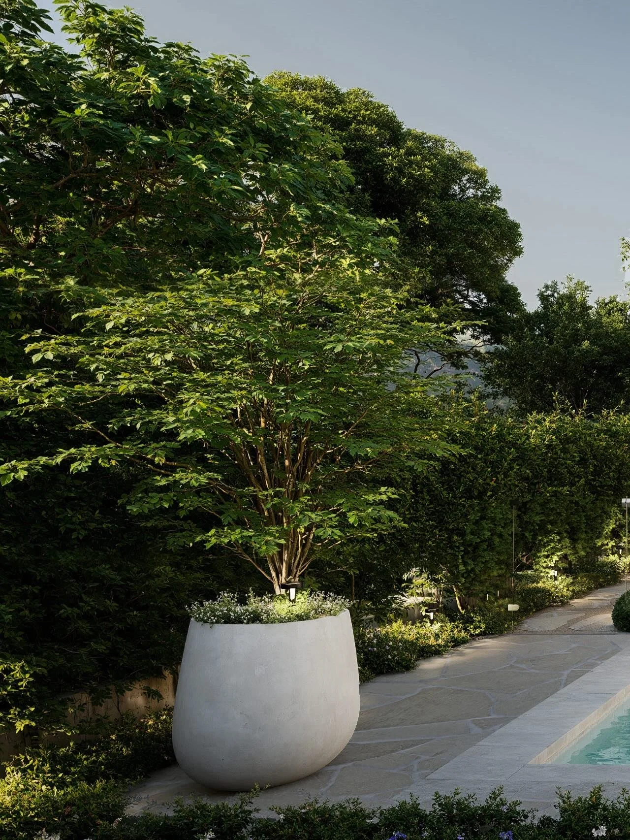 A dual occupancy that doesn&rsquo;t feel like one.
House B delivers generous, well-proportioned spaces &mdash; four bedrooms, multiple living zones, and thoughtful outdoor connection &mdash; all unified by a strong architectural narrative and integra