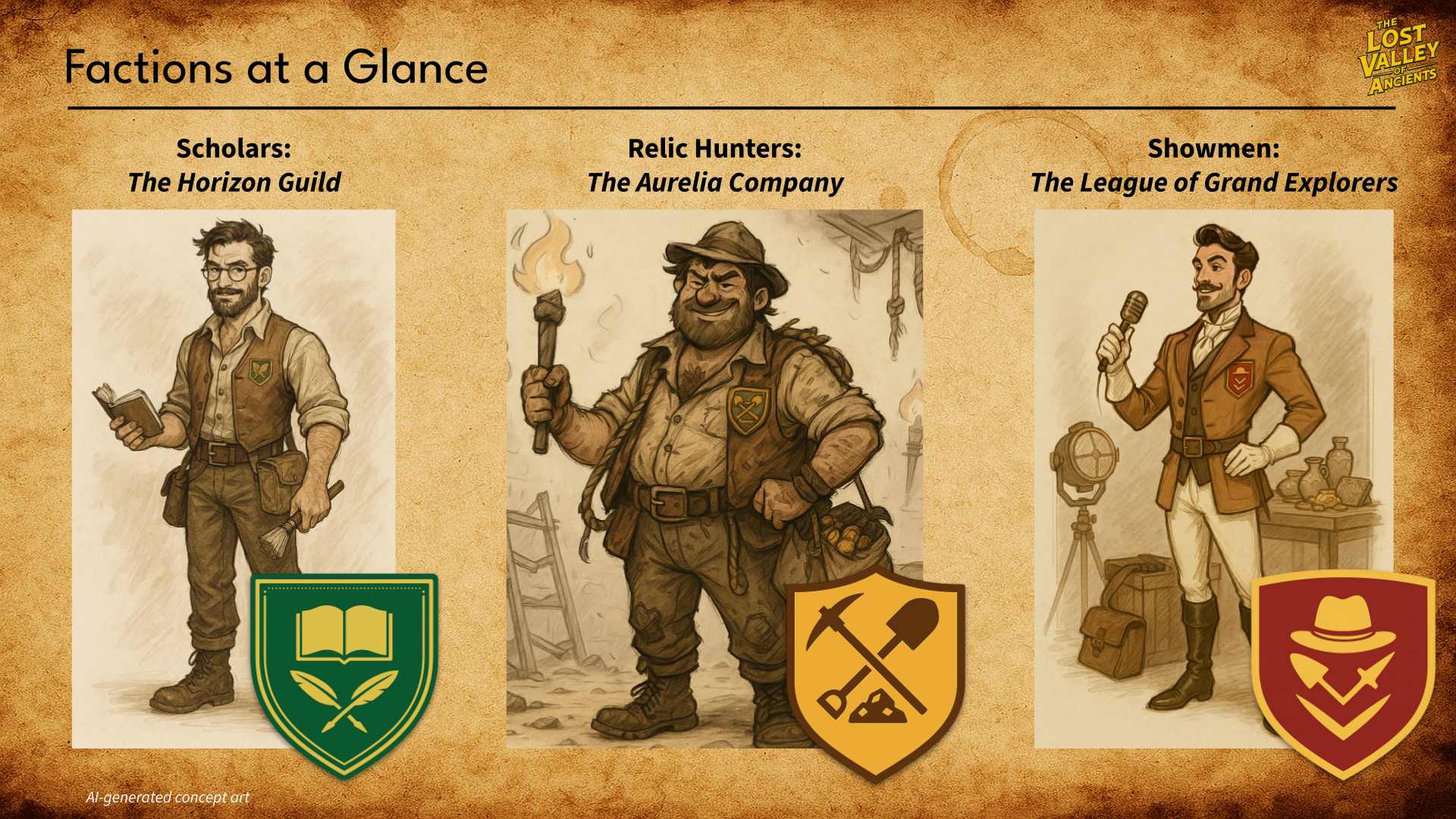 Themed Land Faction Concept