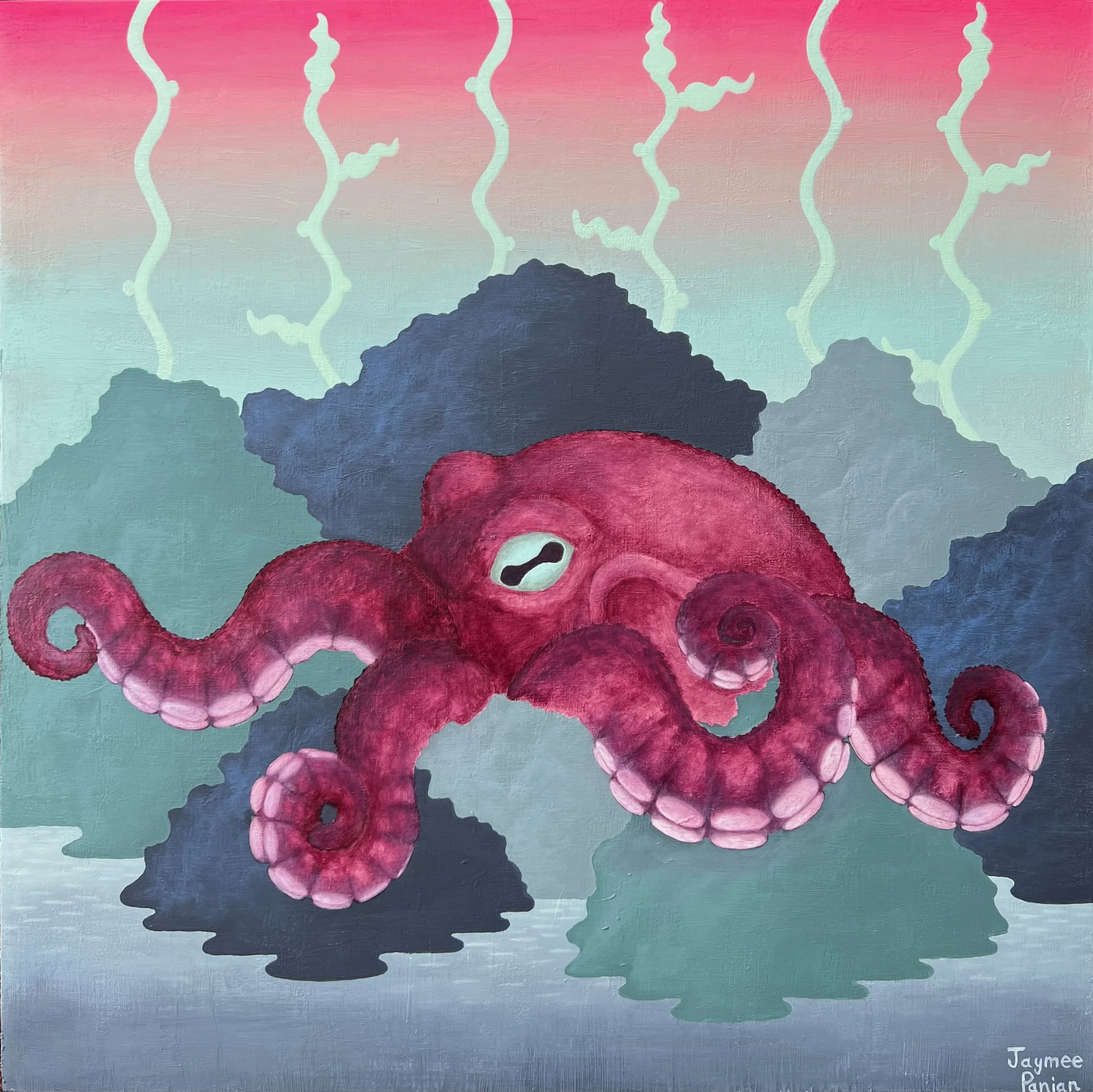"The Octopus" 30"X30"
