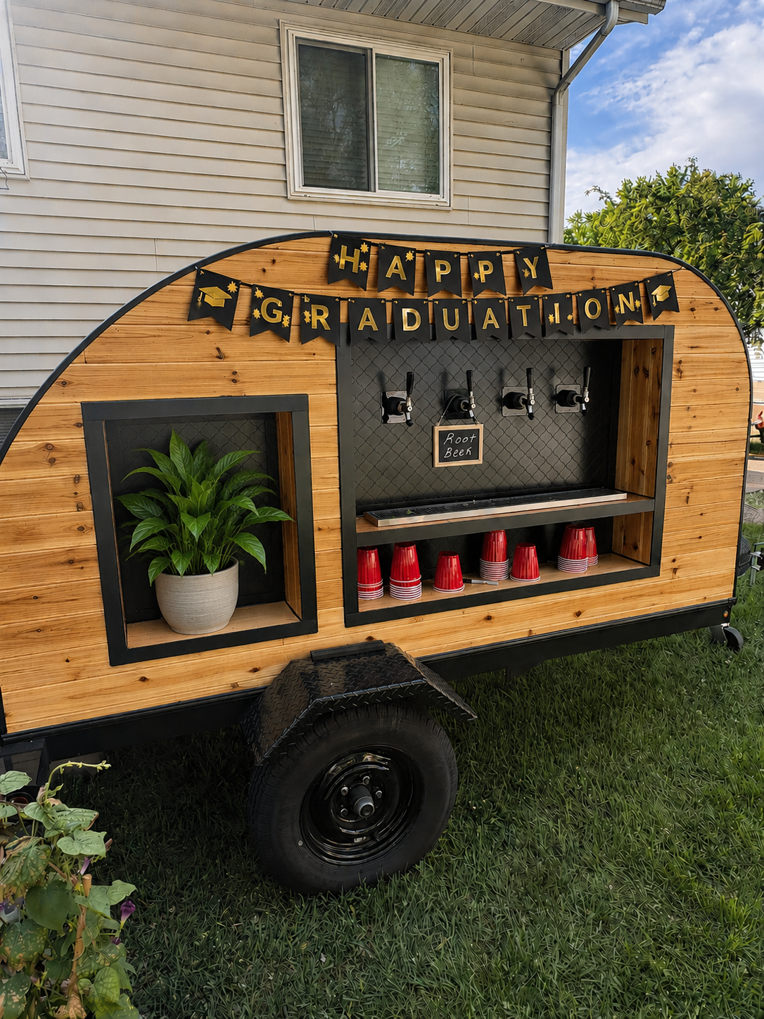 Tap trailer for graduation party in the Twin Cities MN 