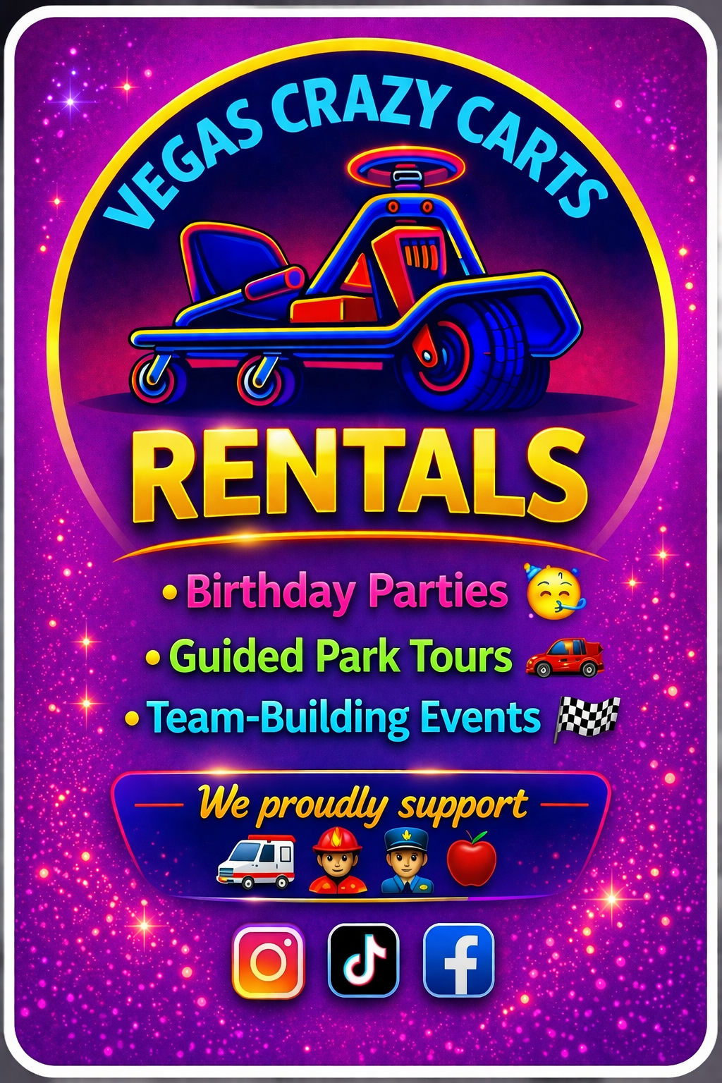 Crazy Cart Party Package