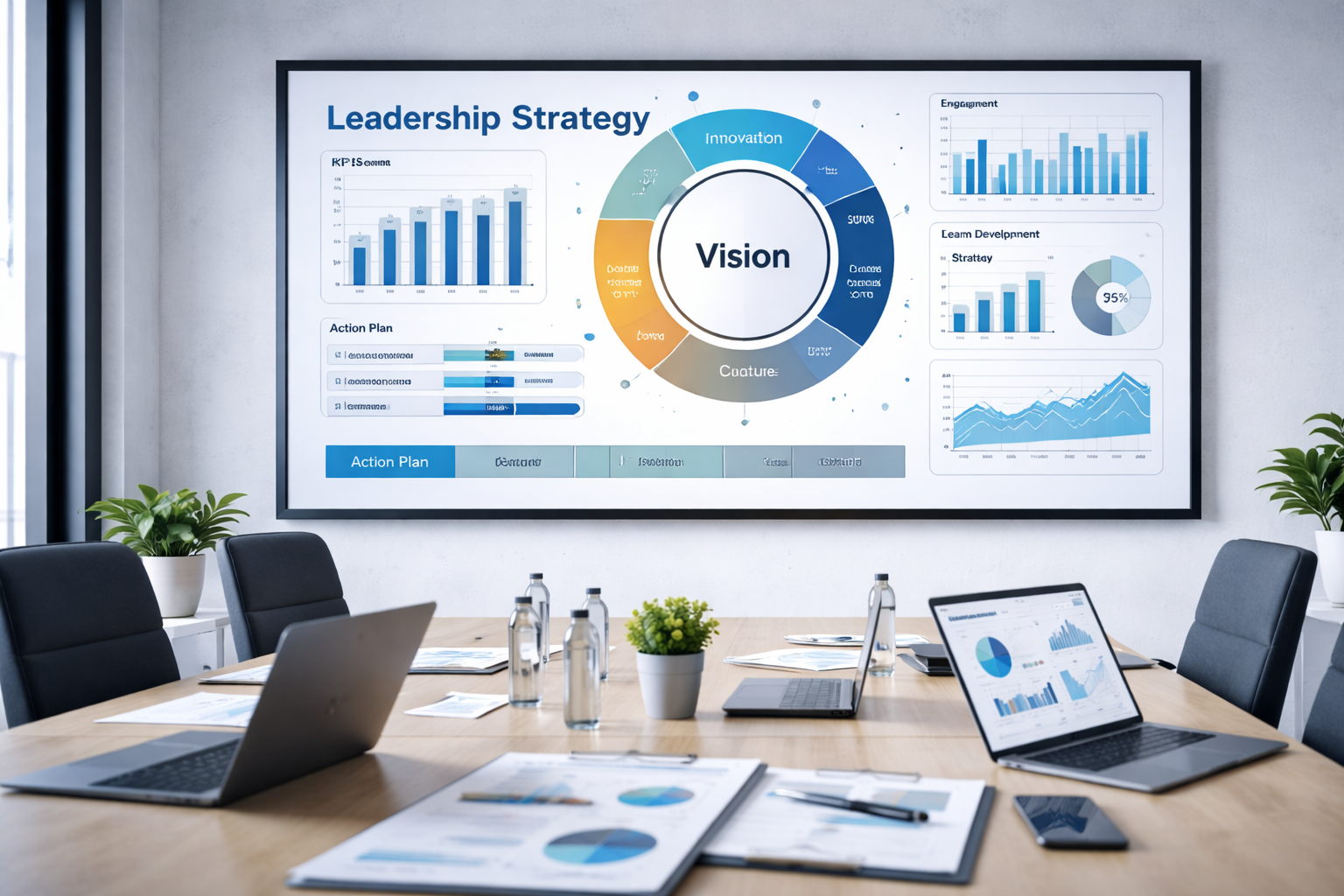 Organizational leadership advisory in healthcare