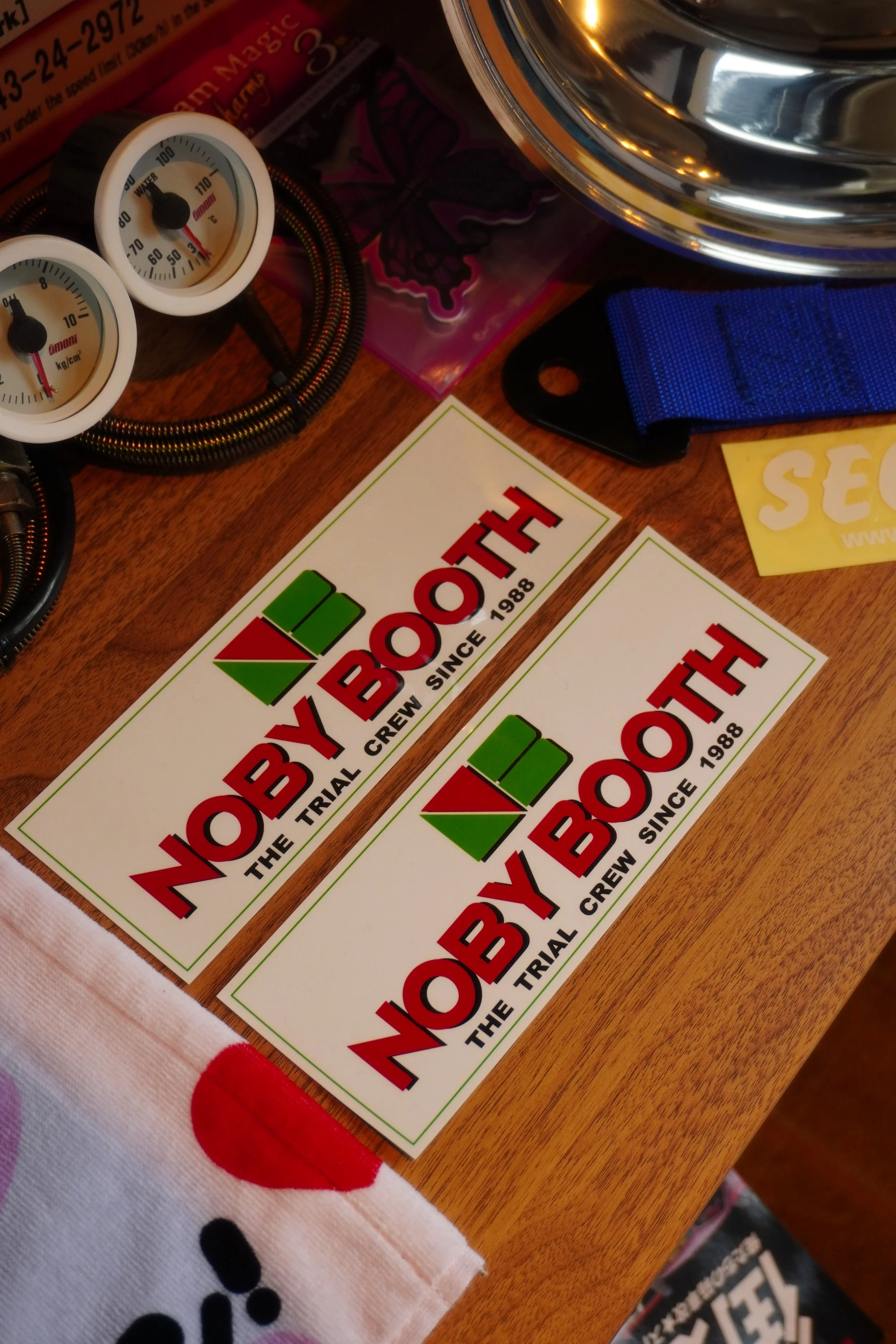 Noby Booth Sticker