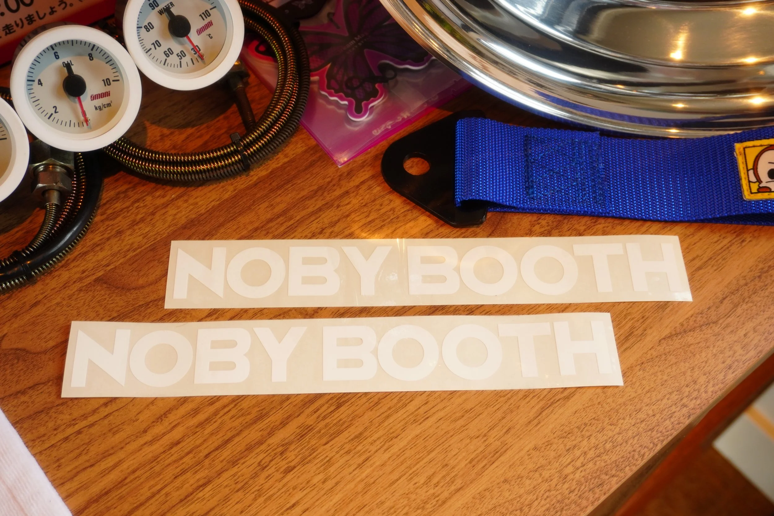 Noby Booth Transfer Decal