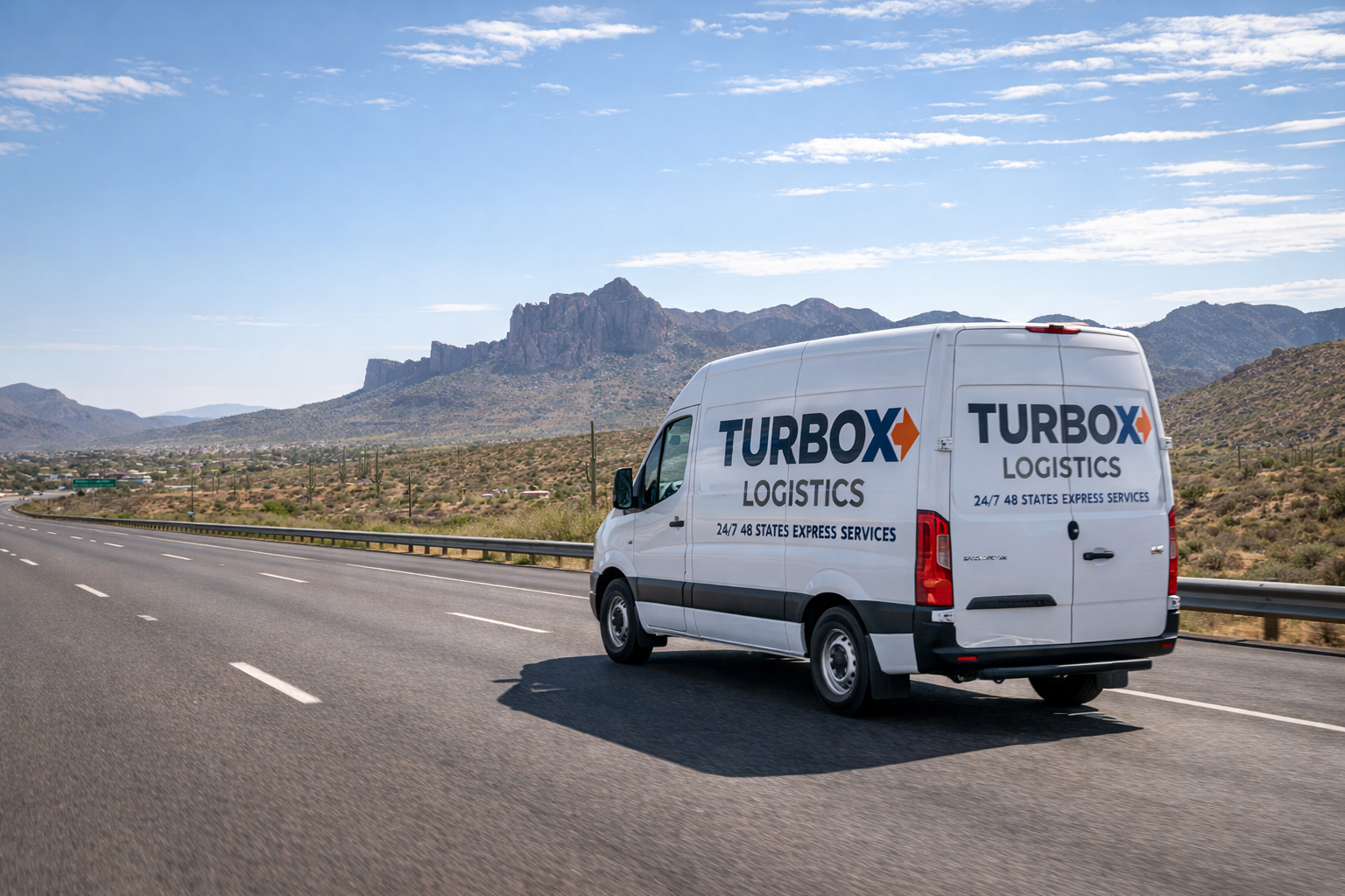 TurboX Logistics expedited cargo van delivery services