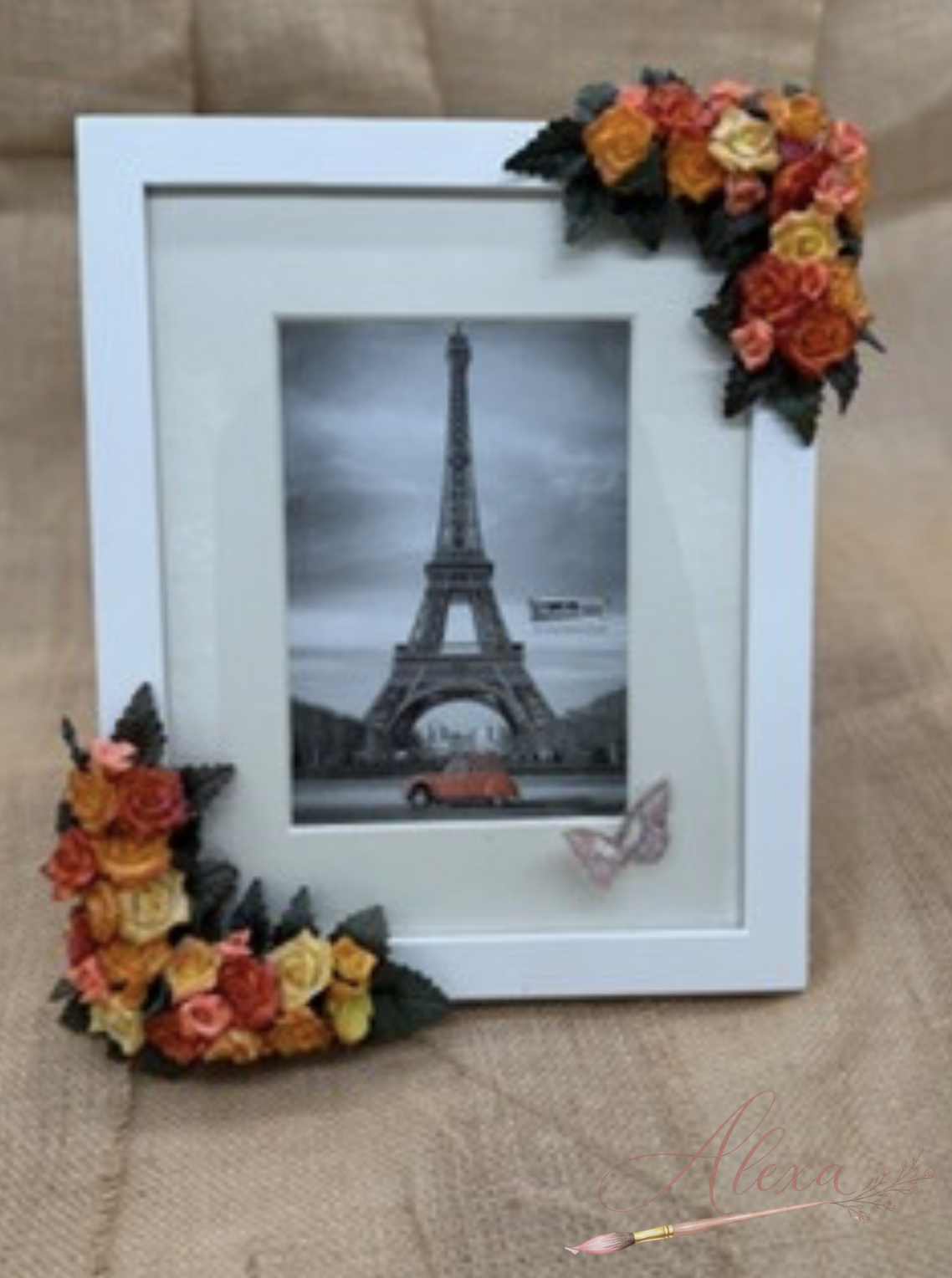 Floral Photo Frame