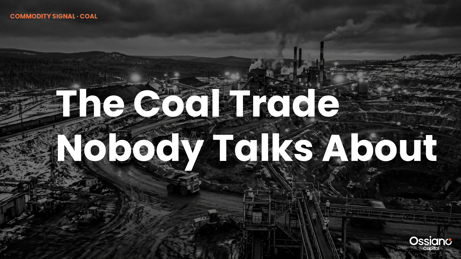 The Coal industry in 2026