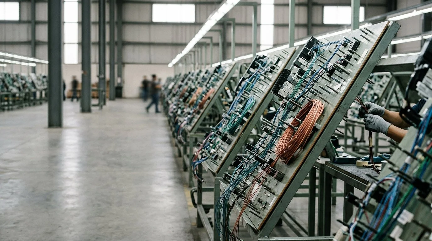 Wire, cable and wiring harnesses: copper in the Mexico-US auto chain
