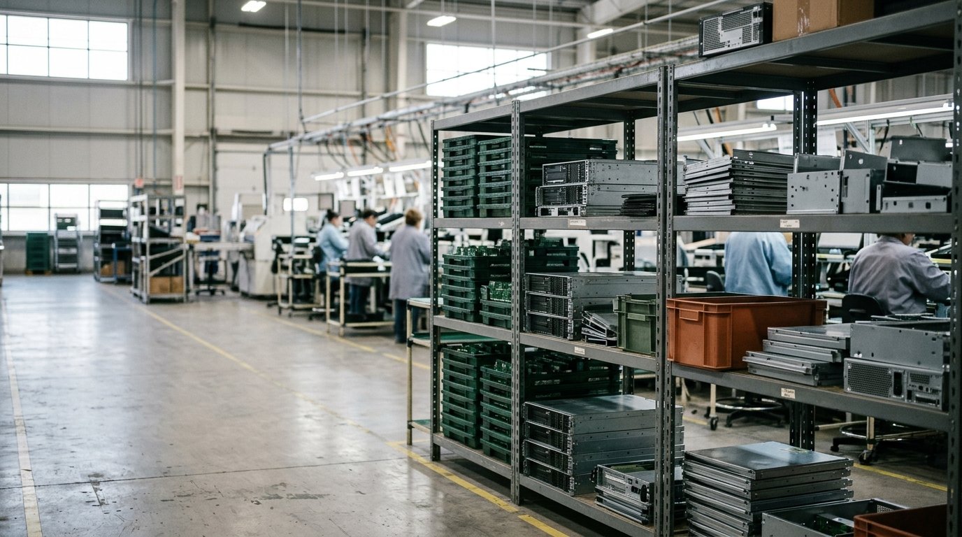 Computer parts: a fast-growing Mexico-US trade the two sides count differently
