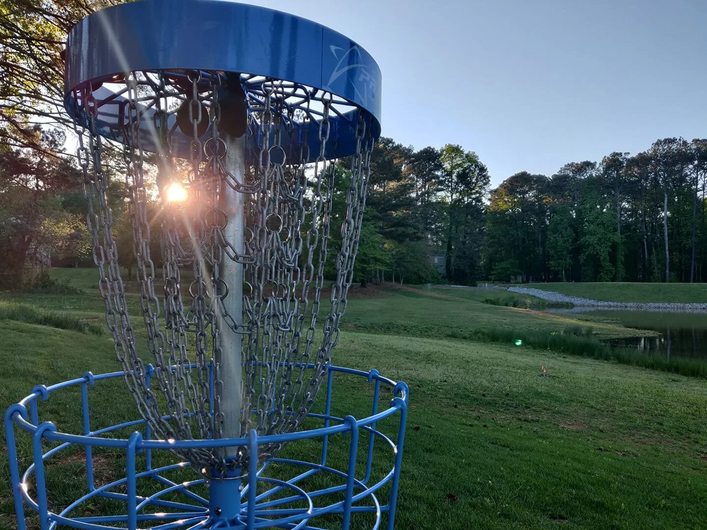 Sunset from the 11 basket.
