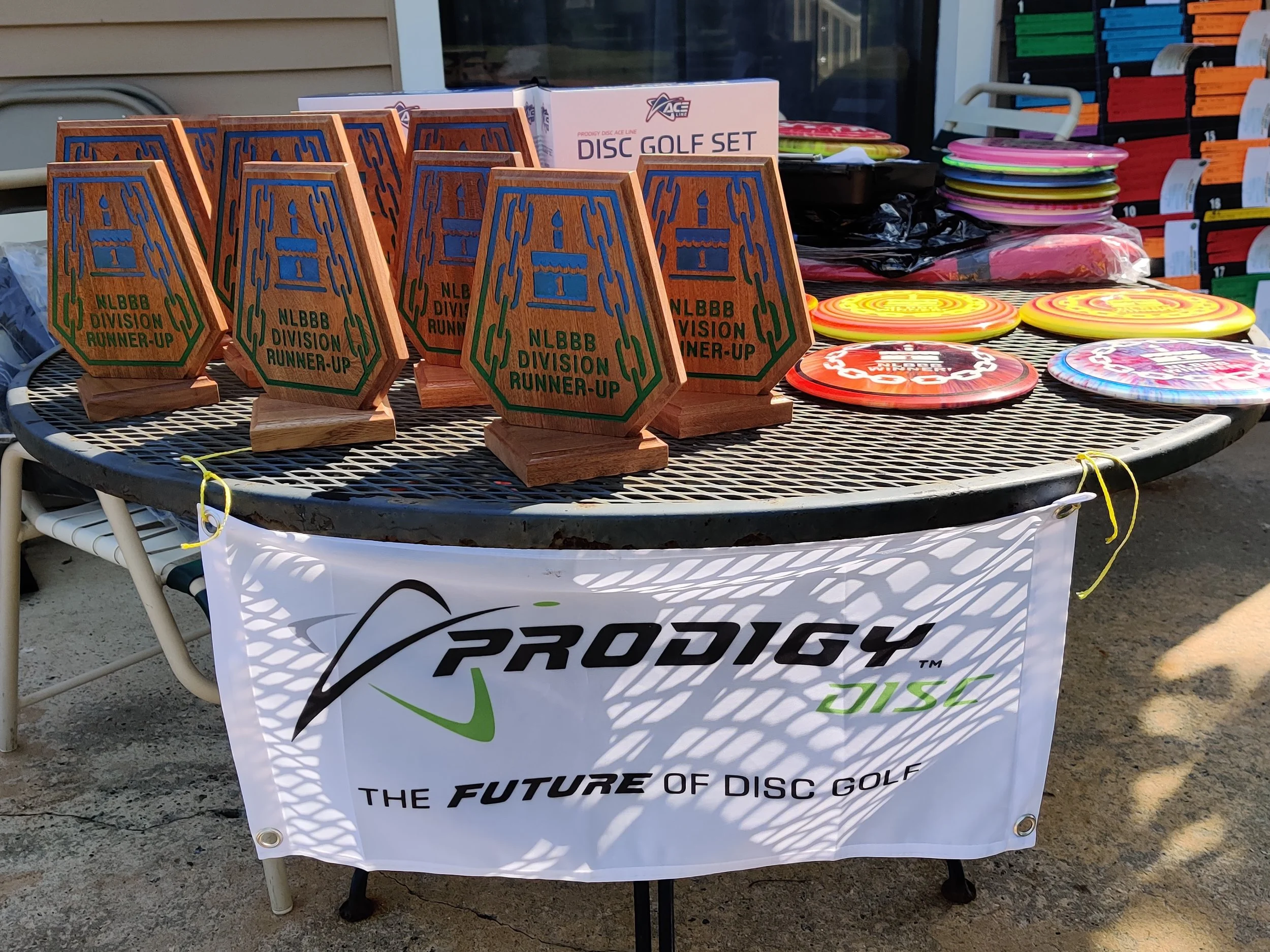 North Landing Birthday Bash 1 trophies.