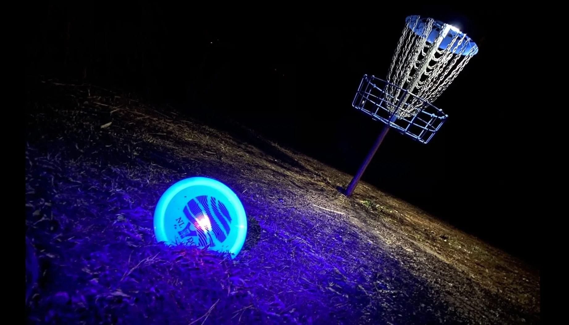 A round of night Glow Golf.  North Landing regularly has glow leagues in the winter months.