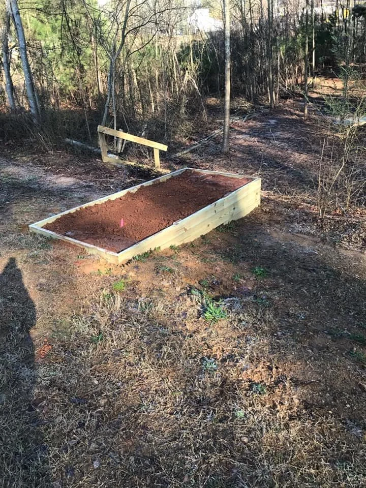 Building the base for the #3 Short Tee and accompanying stairs.