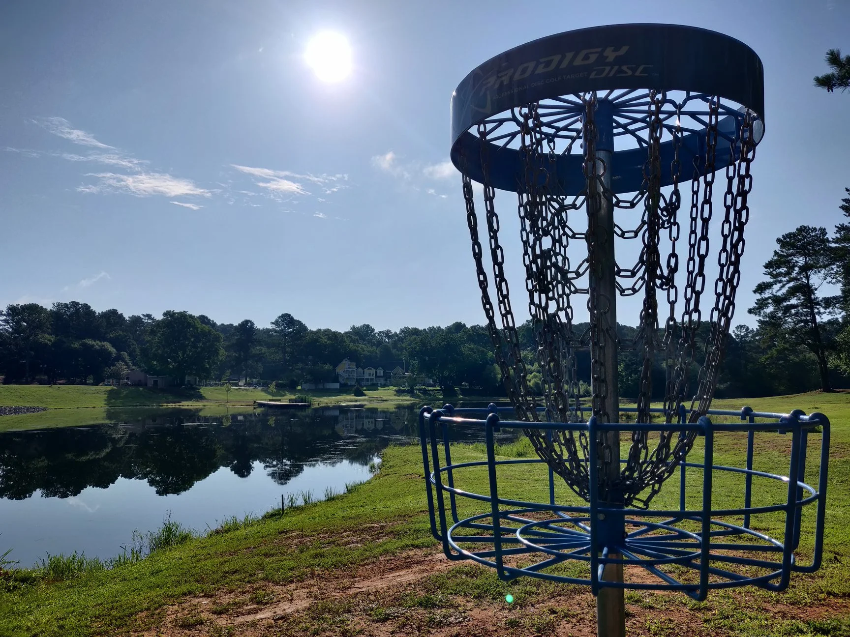 A view of the lake from Blue #13.