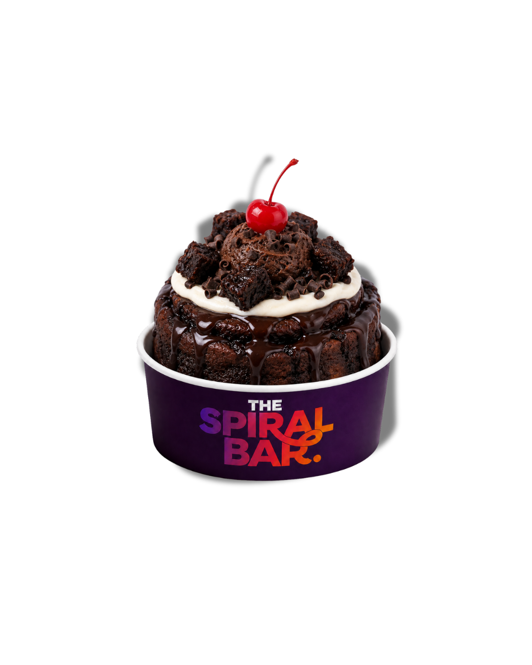 (Nutella Fudge Brownie Sundae)