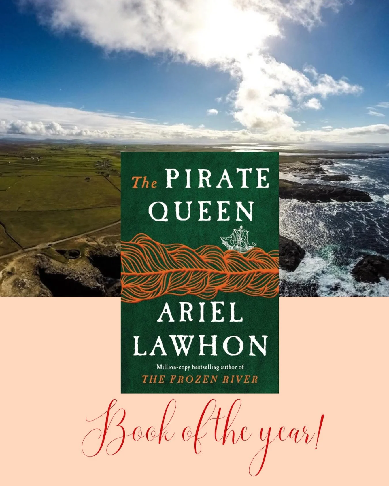 To read this book is to be in the presence of greatness - both of the legend that was Grace O&rsquo;Malley, and of the author @ariel.lawhon. 

This novel is both meticulously researched and delightfully imaginative. It is cleverly structured and beau