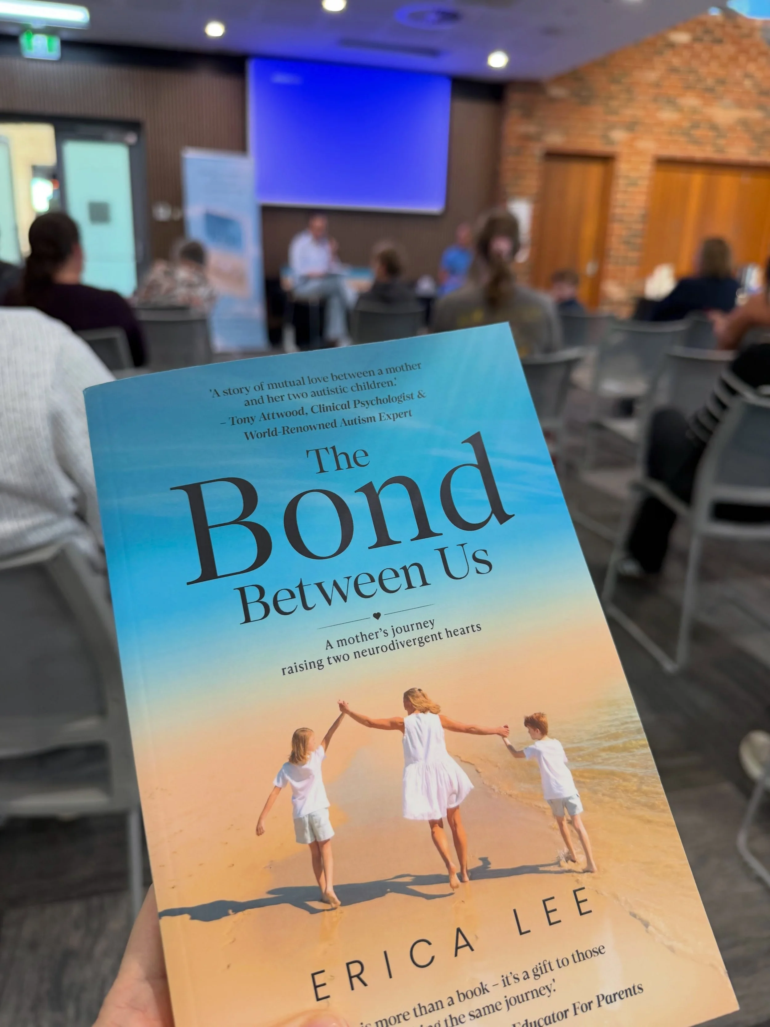 Not a dry eye in the house for this one! Congratulations to superwoman / ironwoman @ericalee_writes on the release of your beautiful memoir.

If you are raising or caring for children with autism, this book was written from the heart from someone who