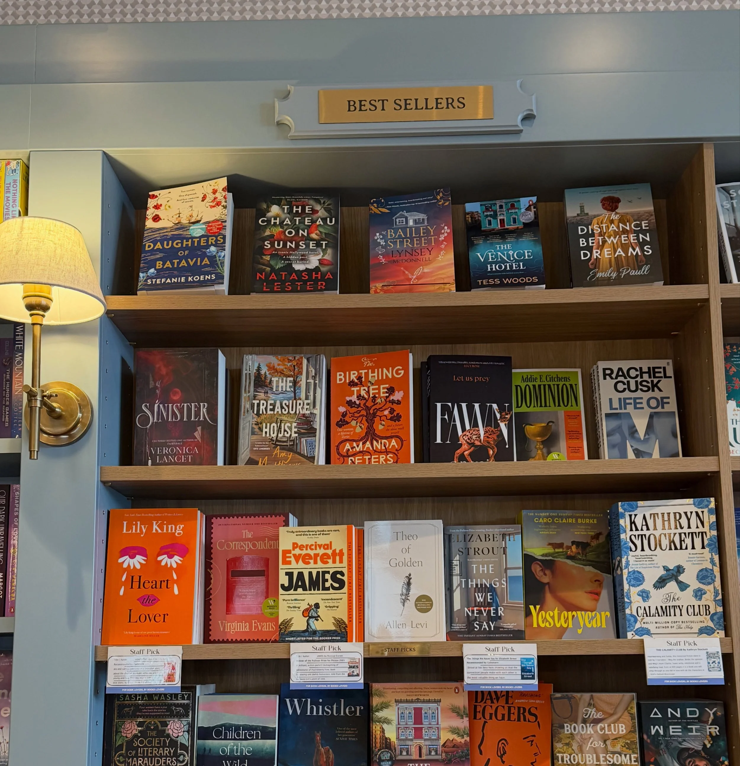 Ummm&hellip; am I supposed to be cool about this?! SO excited to see Bailey Street on the bestseller shelf at my favourite @paperhousebooks.au! And in such good company with other gorgeous WA authors @tesswoods_author, @stefaniekoens, @incredibleramb