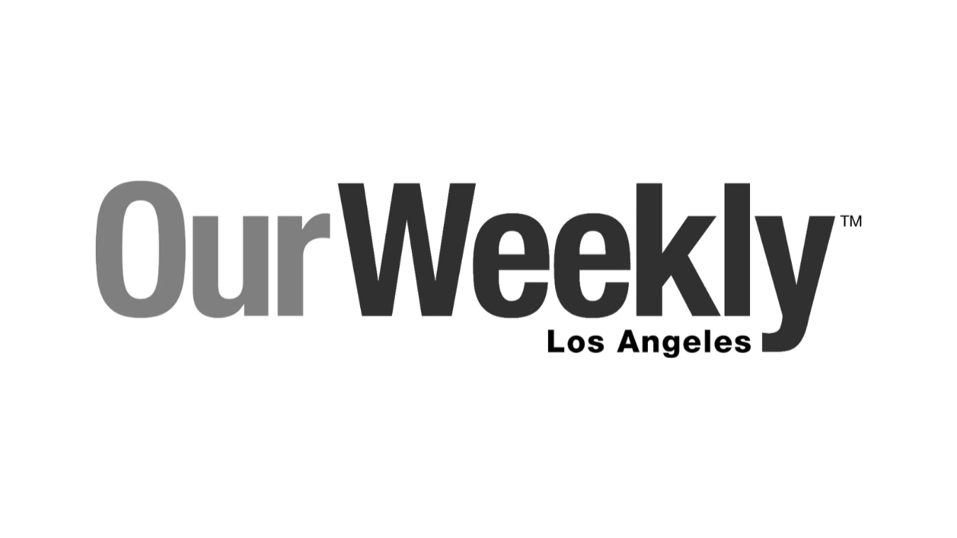Logo of Our Weekly Los Angeles, with the words Our Weekly in large bold font and Los Angeles in smaller font below.
