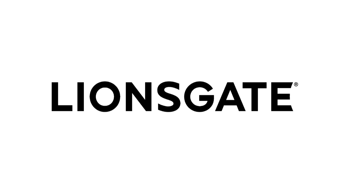 Lionsgate logo with black text on a white background.