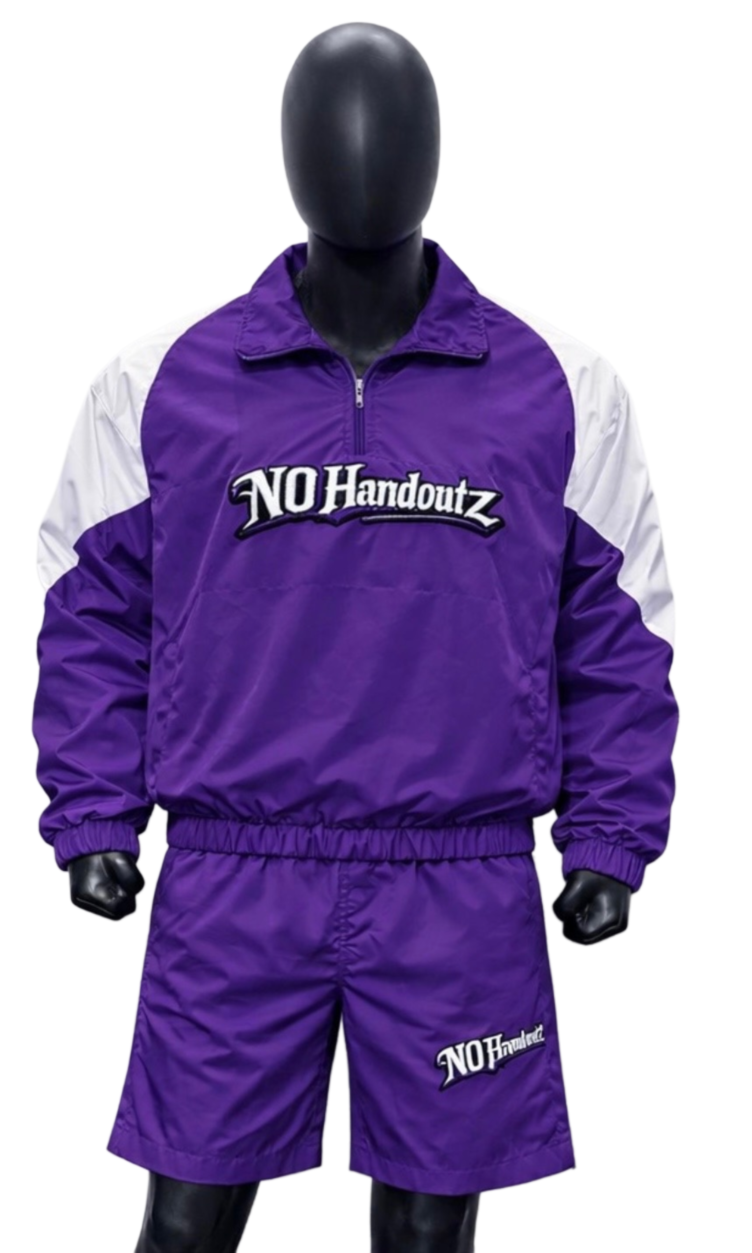 NH Short Windbreaker Set - Purple