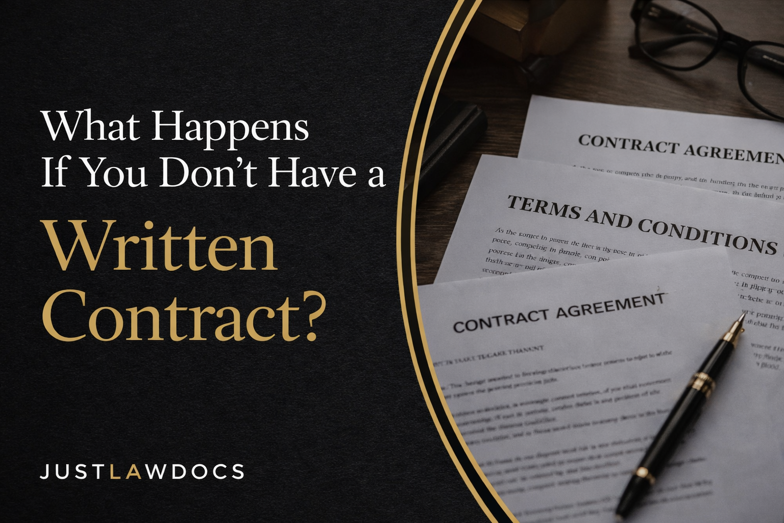 What Happens If You Don’t Have a Written Contract?