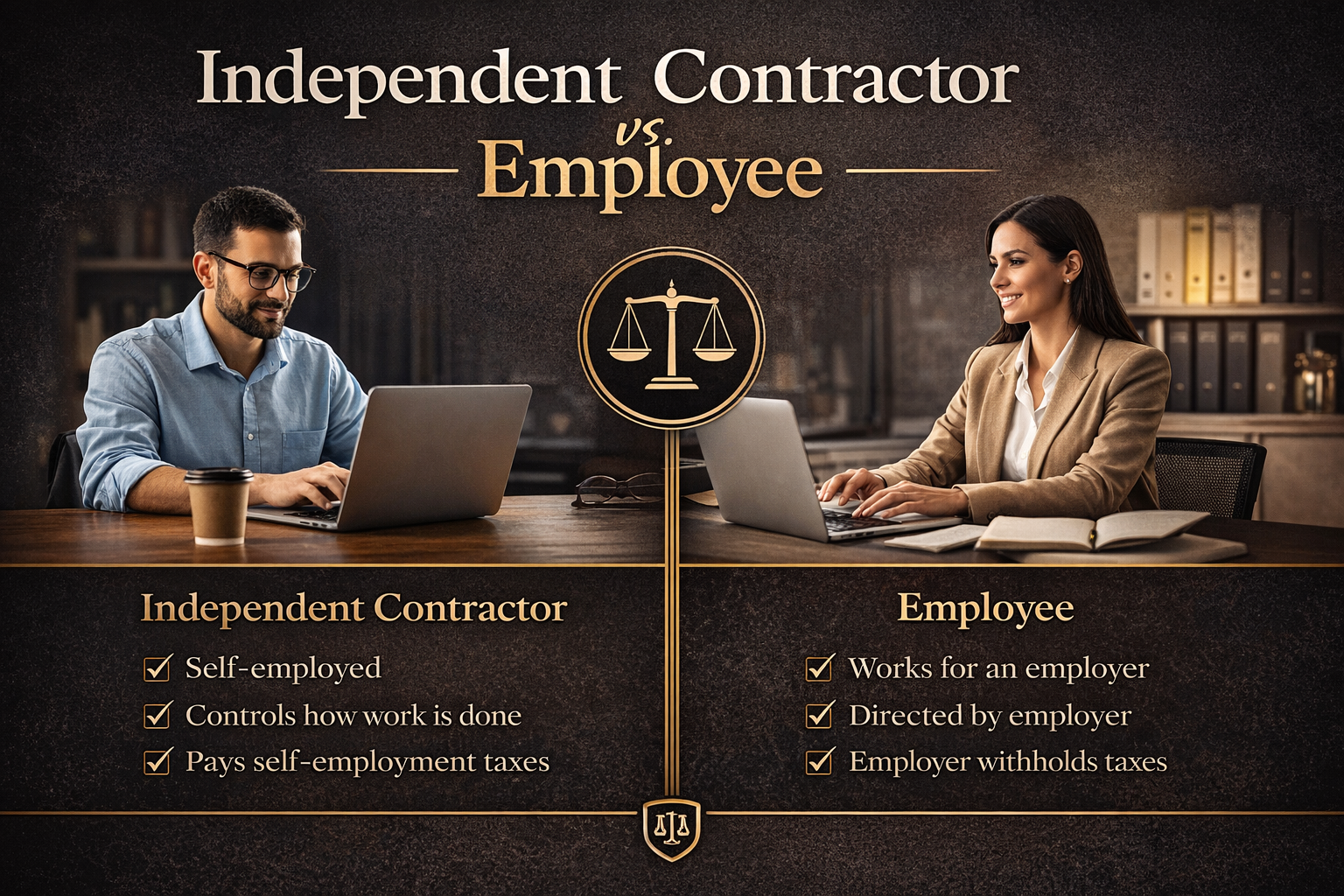 Independent Contractor vs Employee: Why It Matters Legally