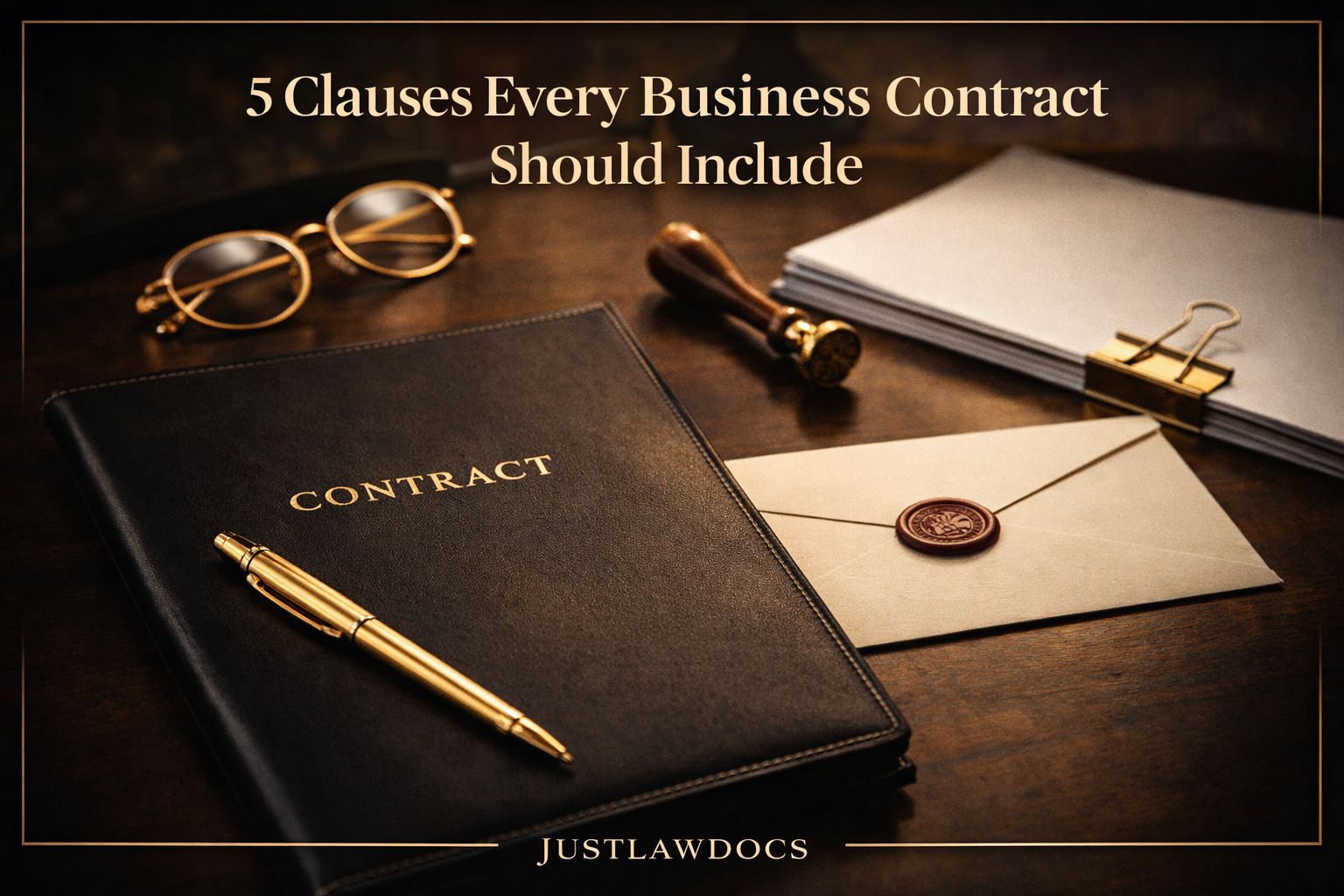 5 Clauses Every Business Contract Should Include