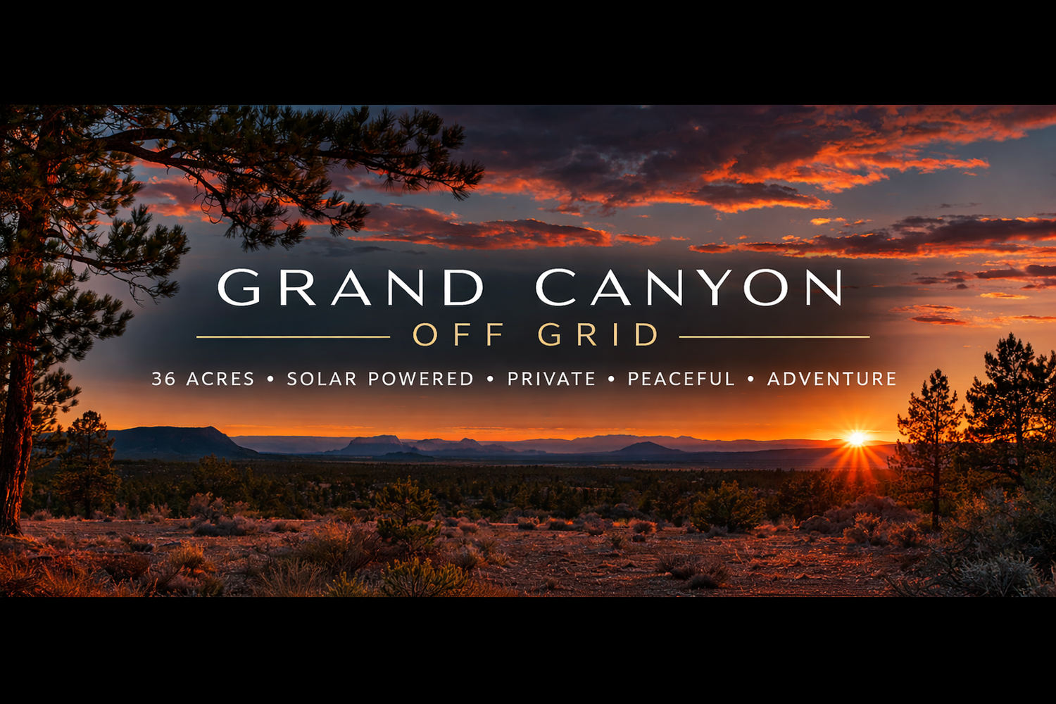 FOR SALE: 36 Acres of Off-Grid Land Near the Grand Canyon