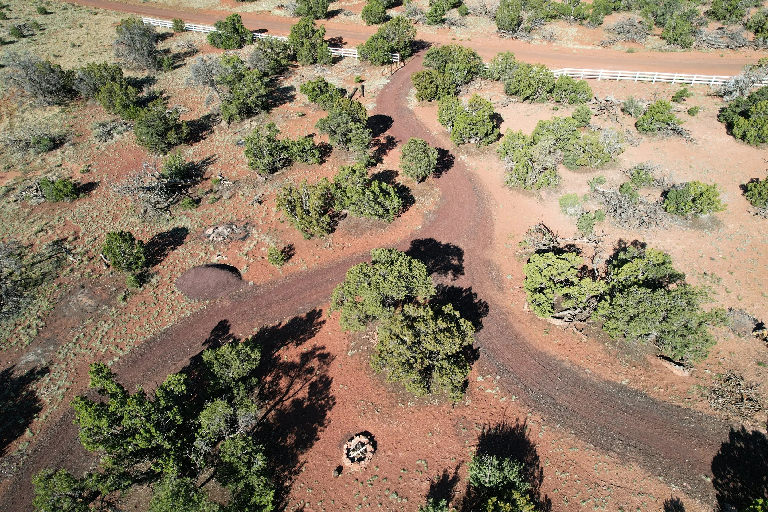 Overhead View of One Firepit