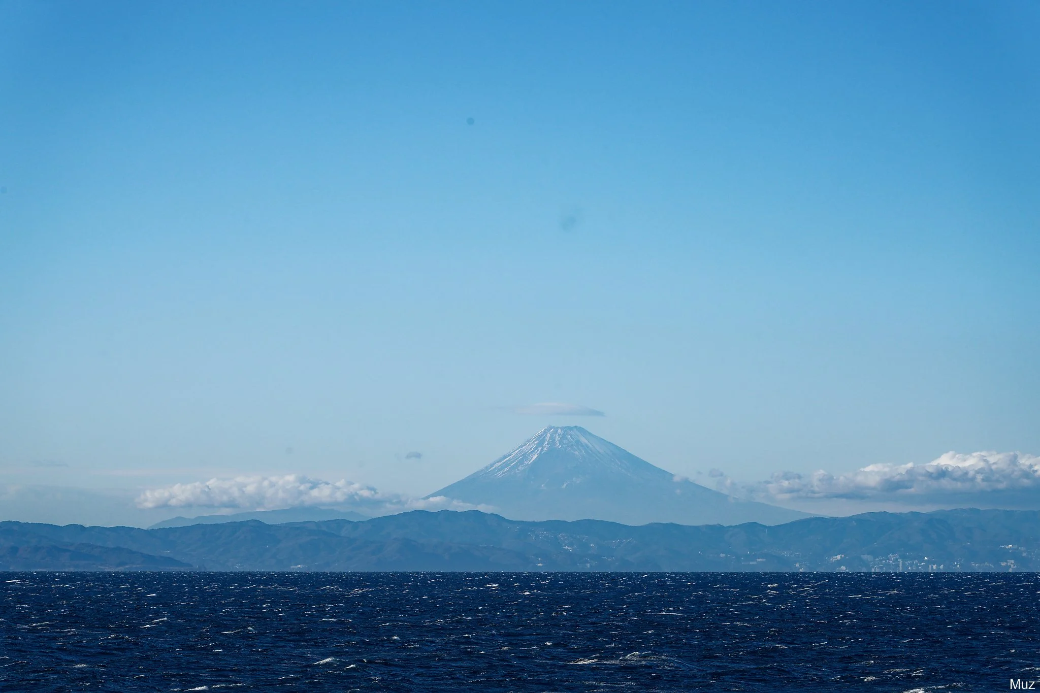 Fuji-san from Okada Port (119mm, f/13, 1/125s, ISO200)