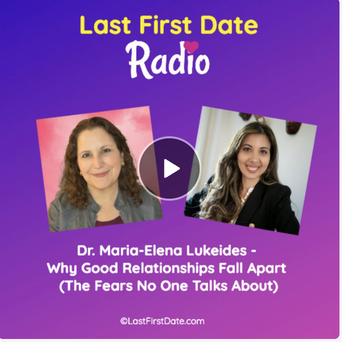 Last First Date podcast featuring Dr Lukeides