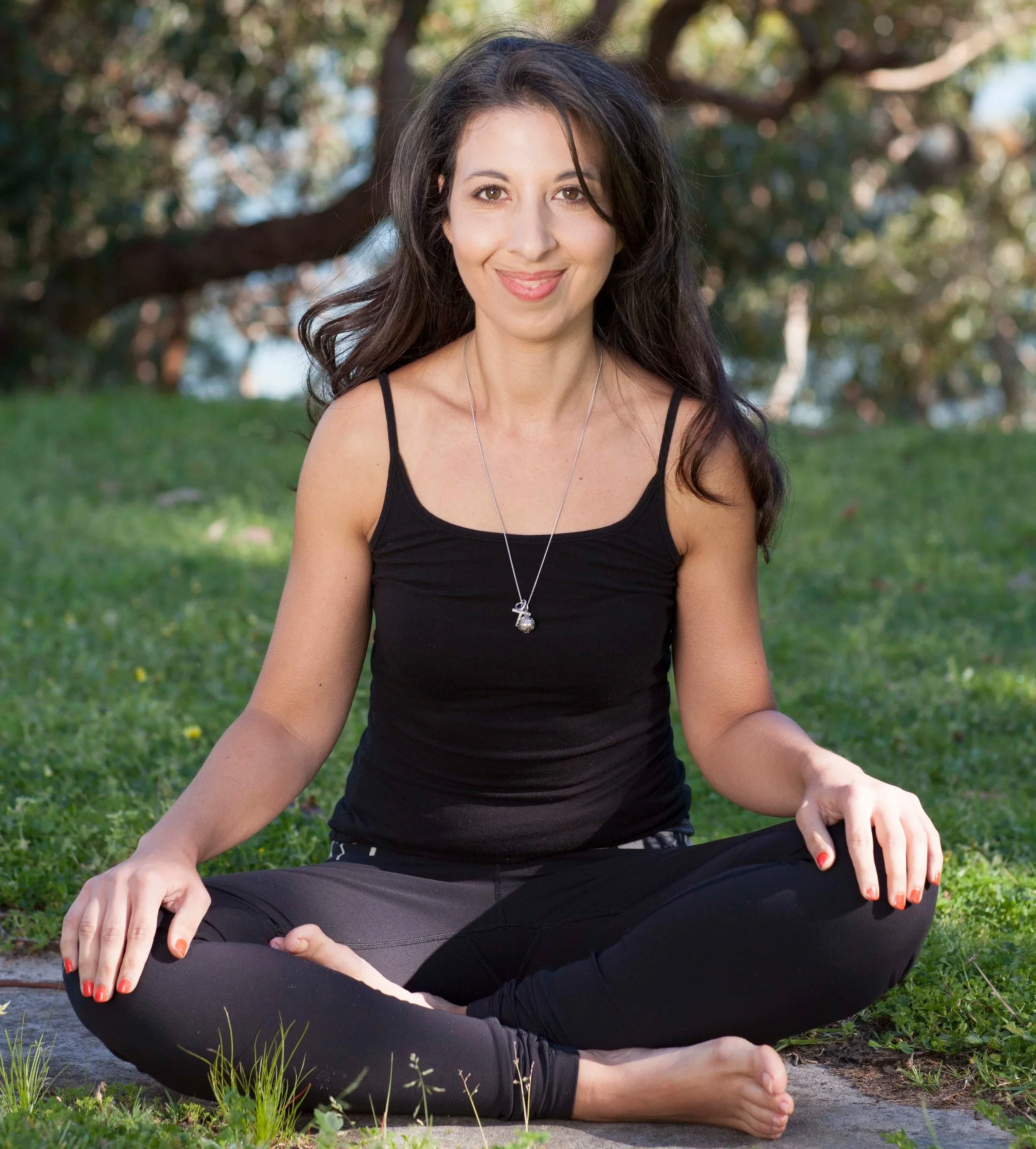 Dr Lukeides leads monthly drop-in meditation and breathwork sessions