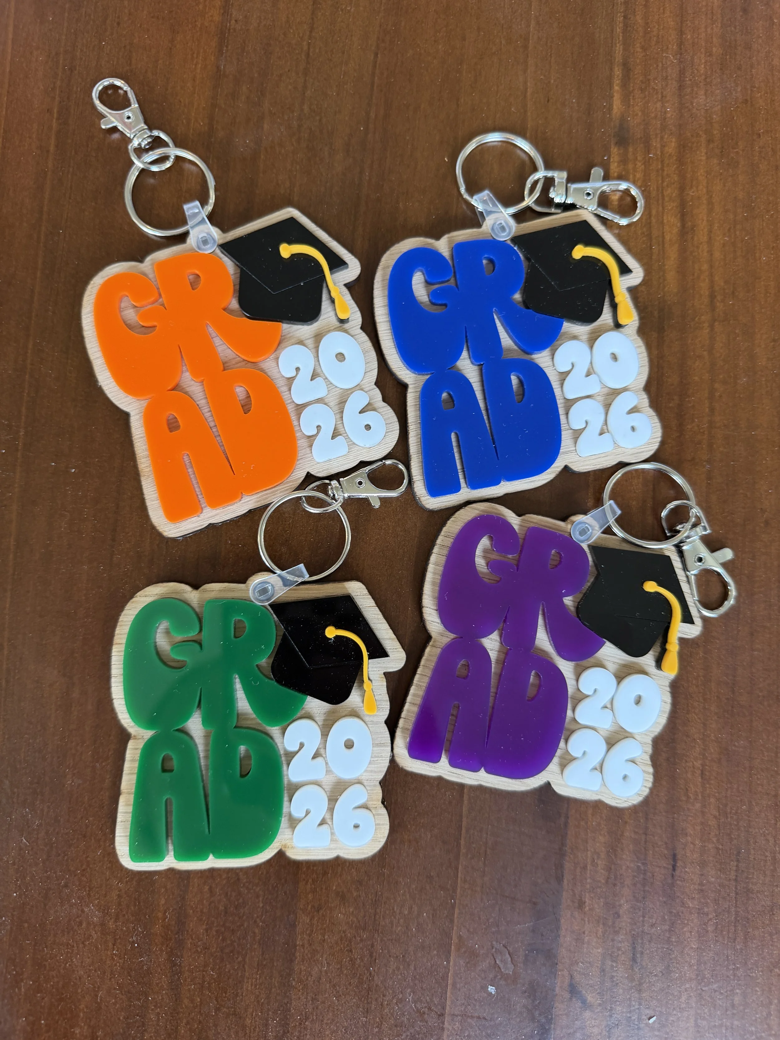 Graduation 2026 Keychain