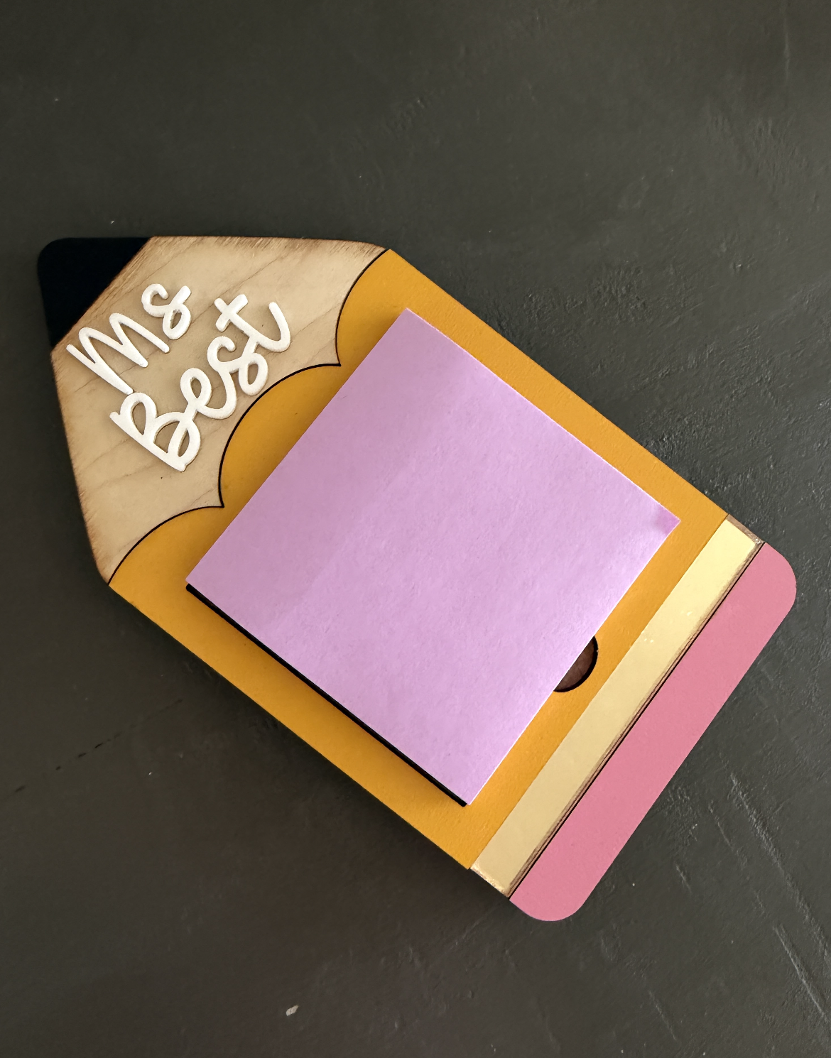Pencil Sticky Note Holder