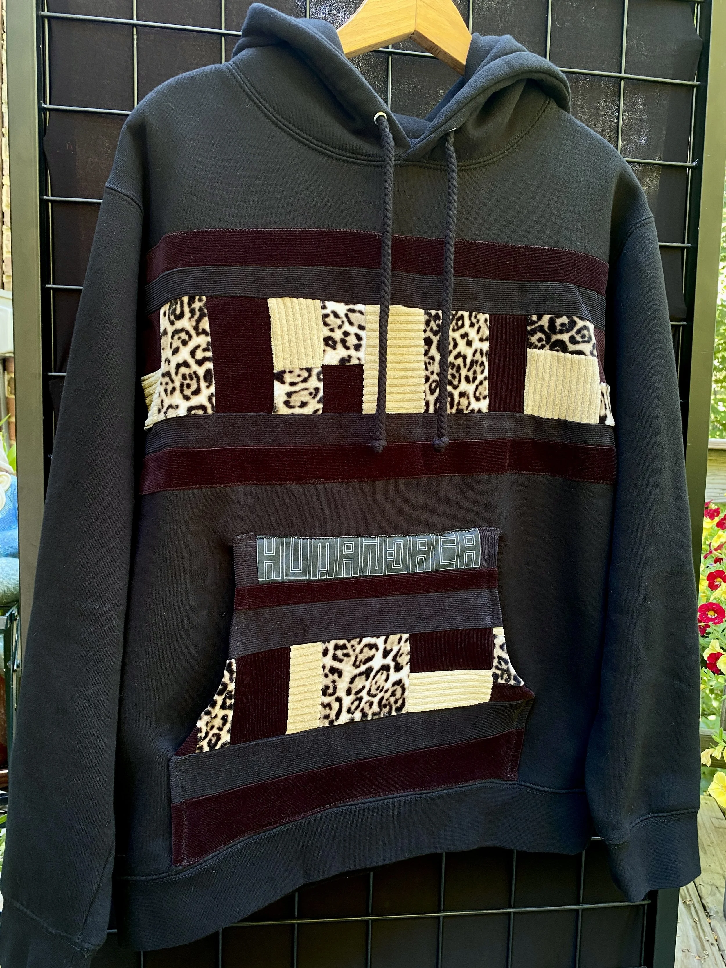 Plush Cheetah Small Humandala Hoodie