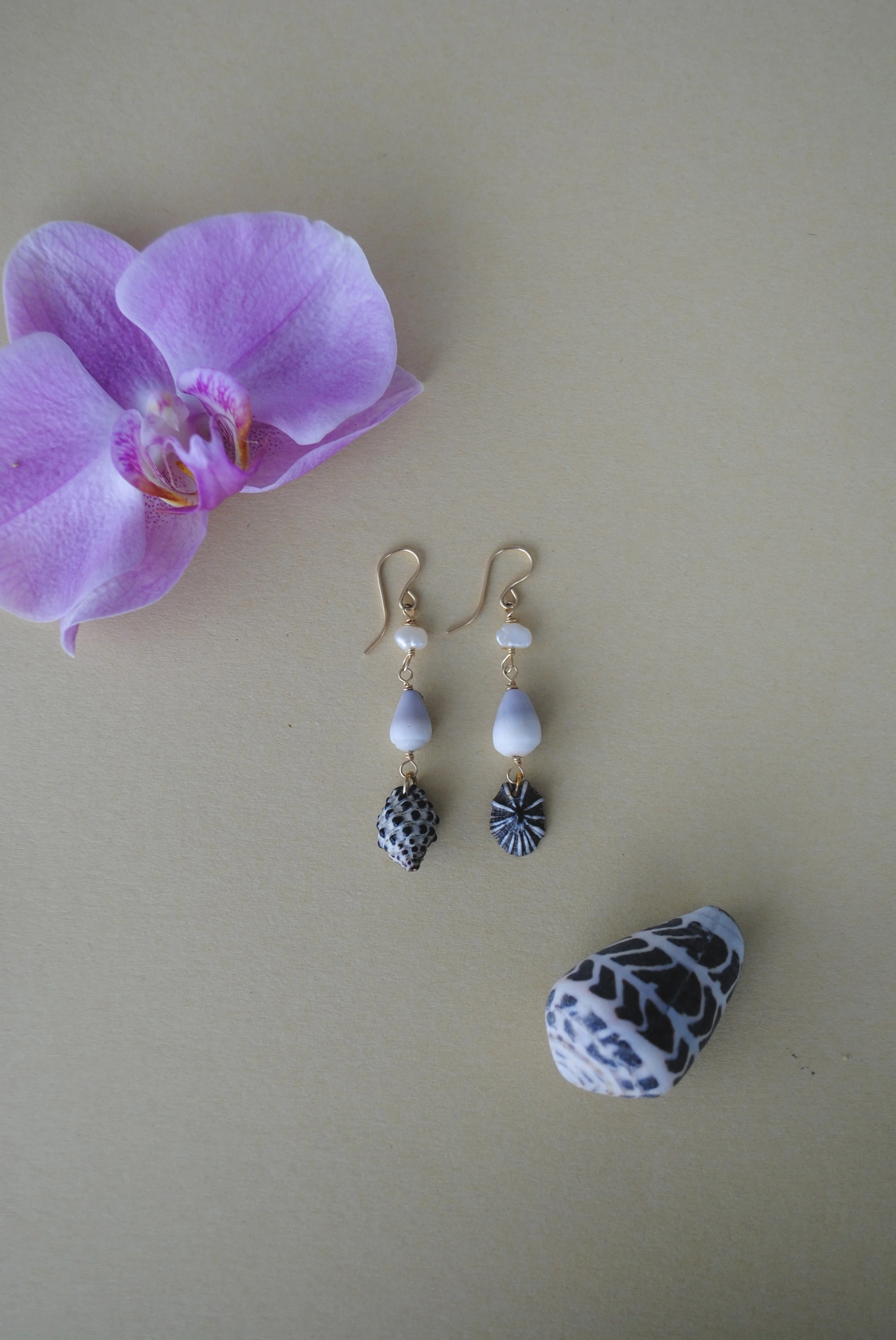 Mix & Match Shell Earrings