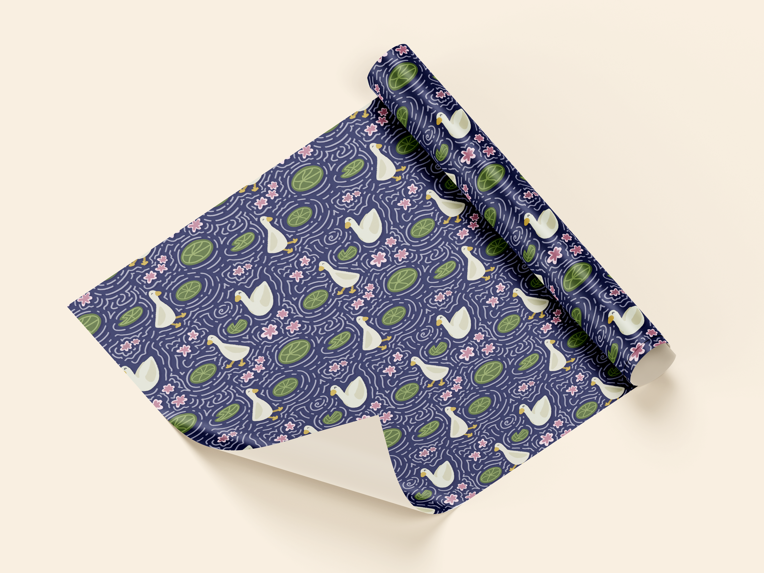 Wrapping Paper Mockup