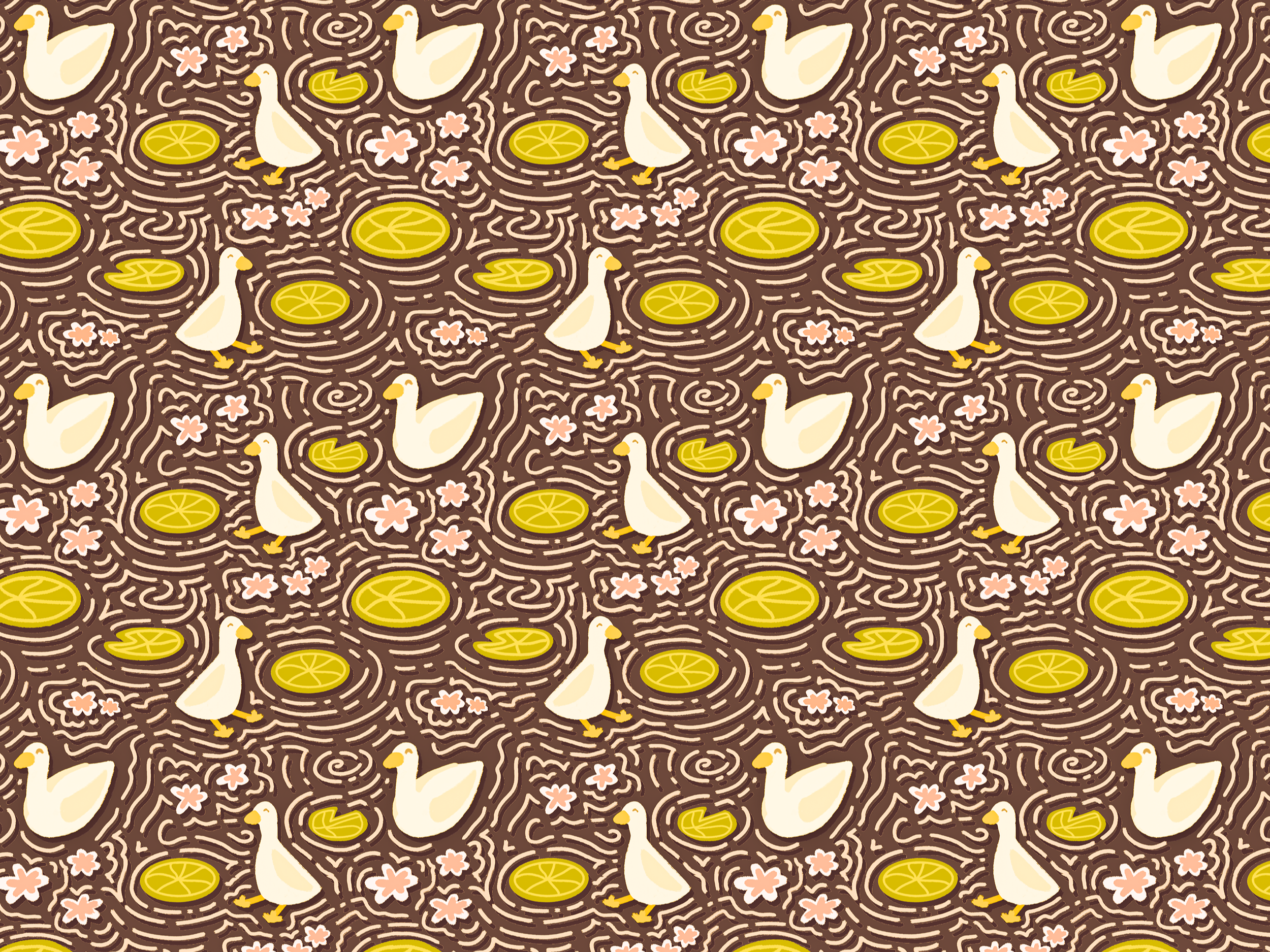 Brown Duck Colorway