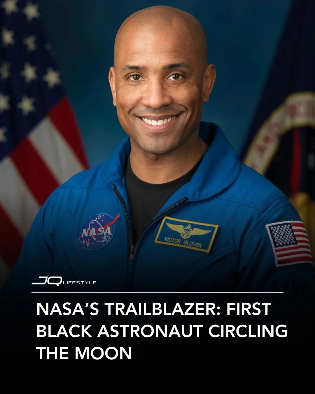 Victor Glover is making history.

The NASA astronaut is set to become the first Black astronaut to travel around the Moon, a moment that goes far beyond space exploration.

This is about breaking barriers, inspiring the next generation, and proving t